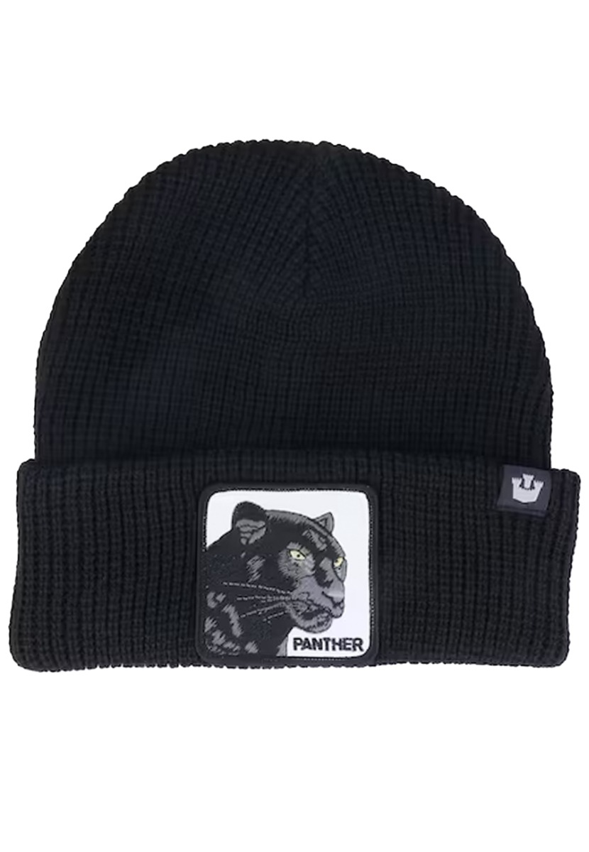 Goorin Bros - Black Panther Beanie - Black - Winter '23 Collection - Muts Heren - Muts Dames - Mutsen