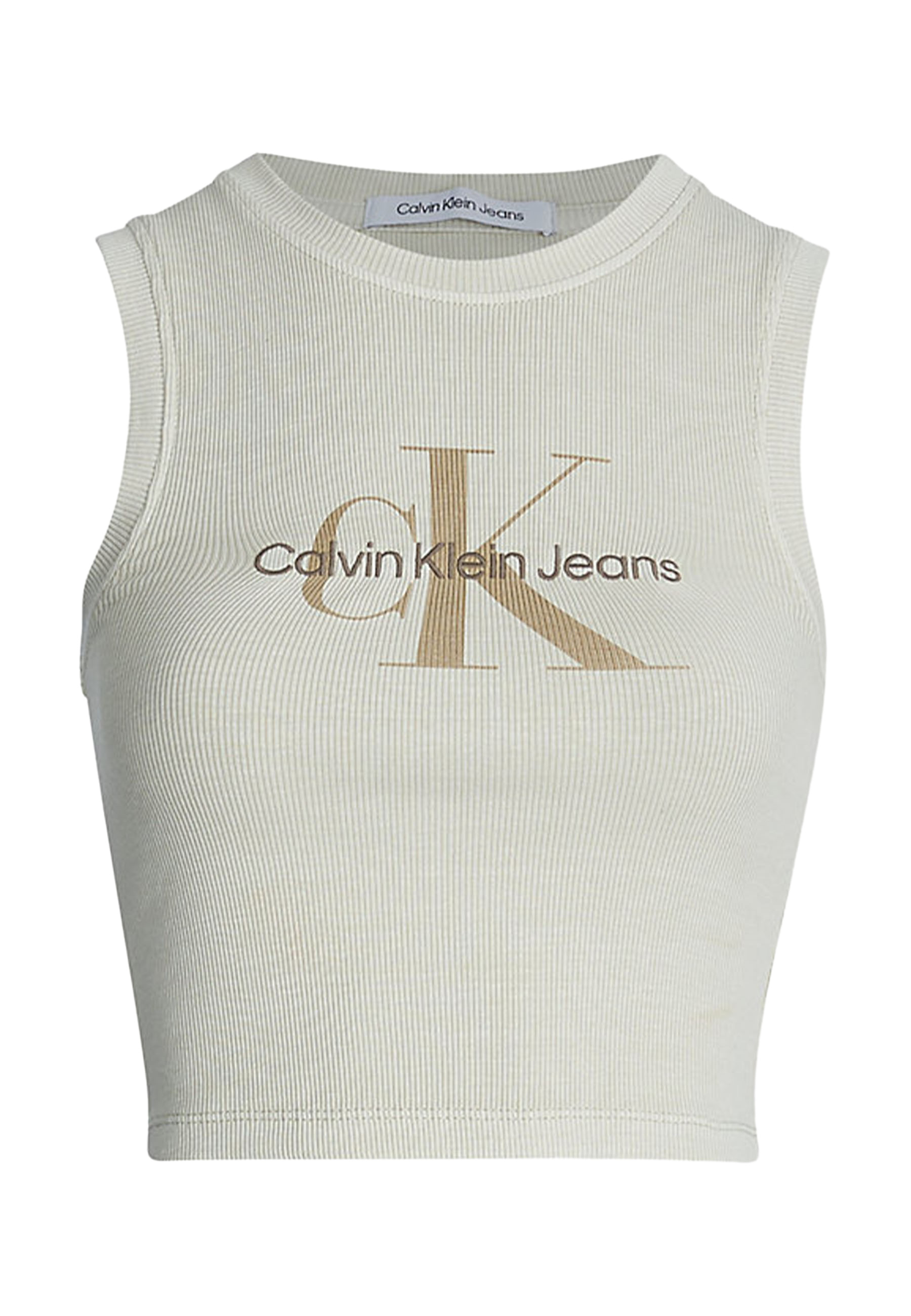Calvin Klein Monogram tops beige Dames maat S