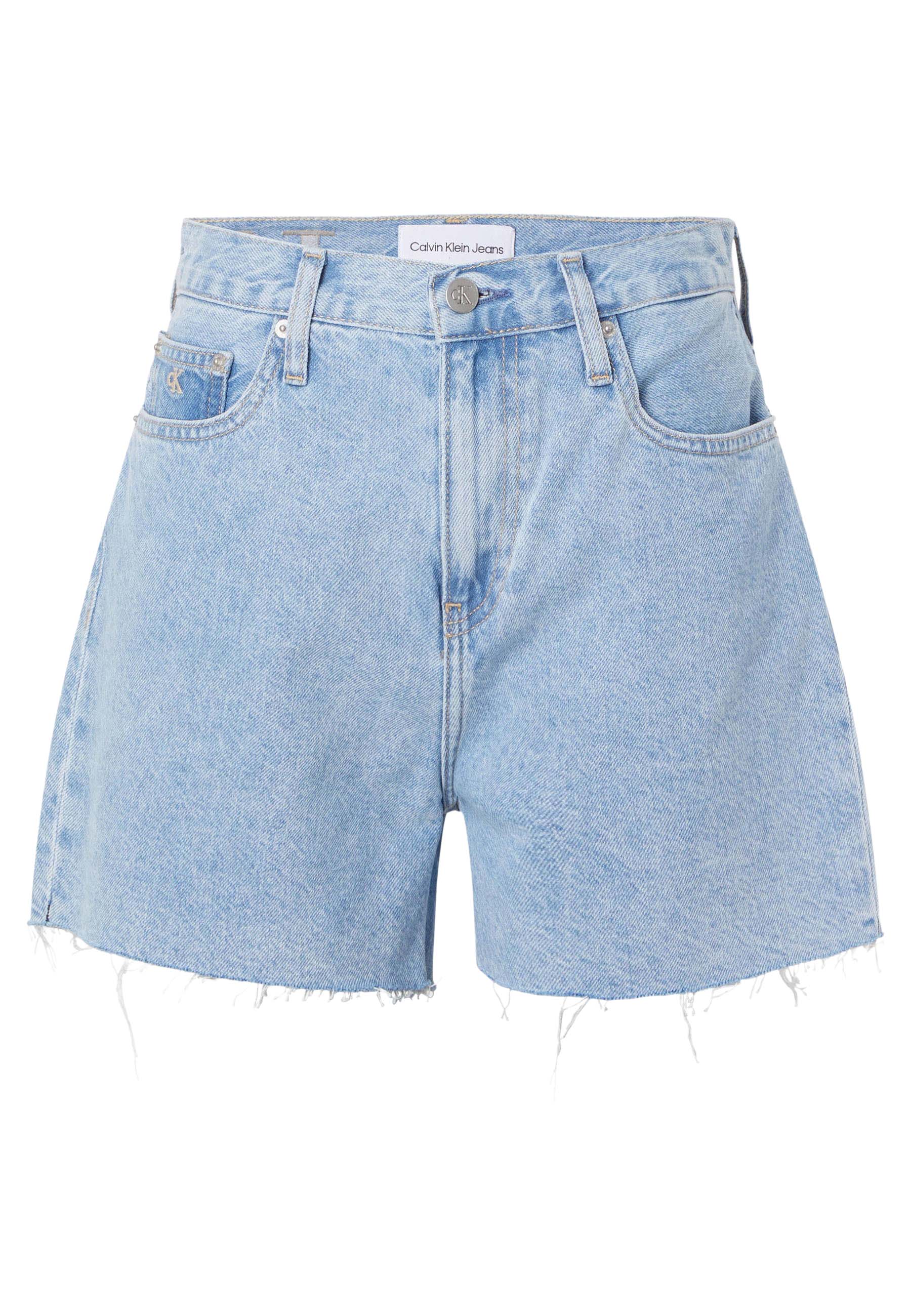 Calvin Klein Mom short shorts lichtblauw Dames maat 26
