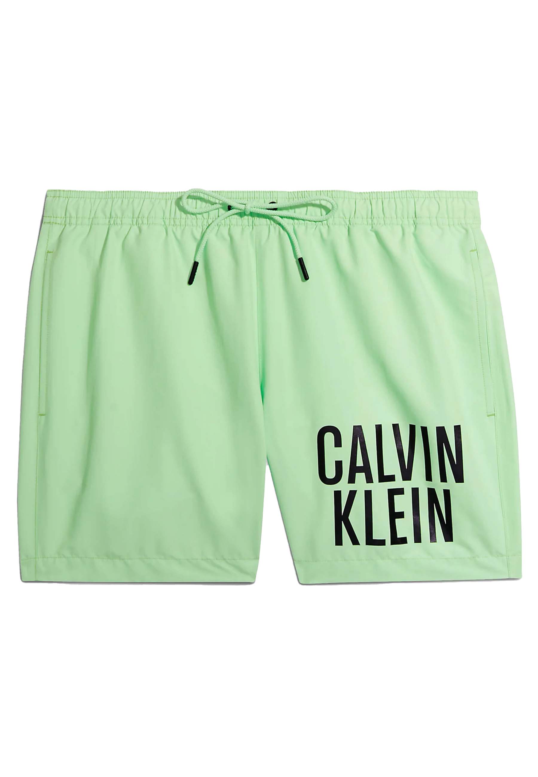 Calvin Klein Medium drawstring zwembroeken groen Heren maat S