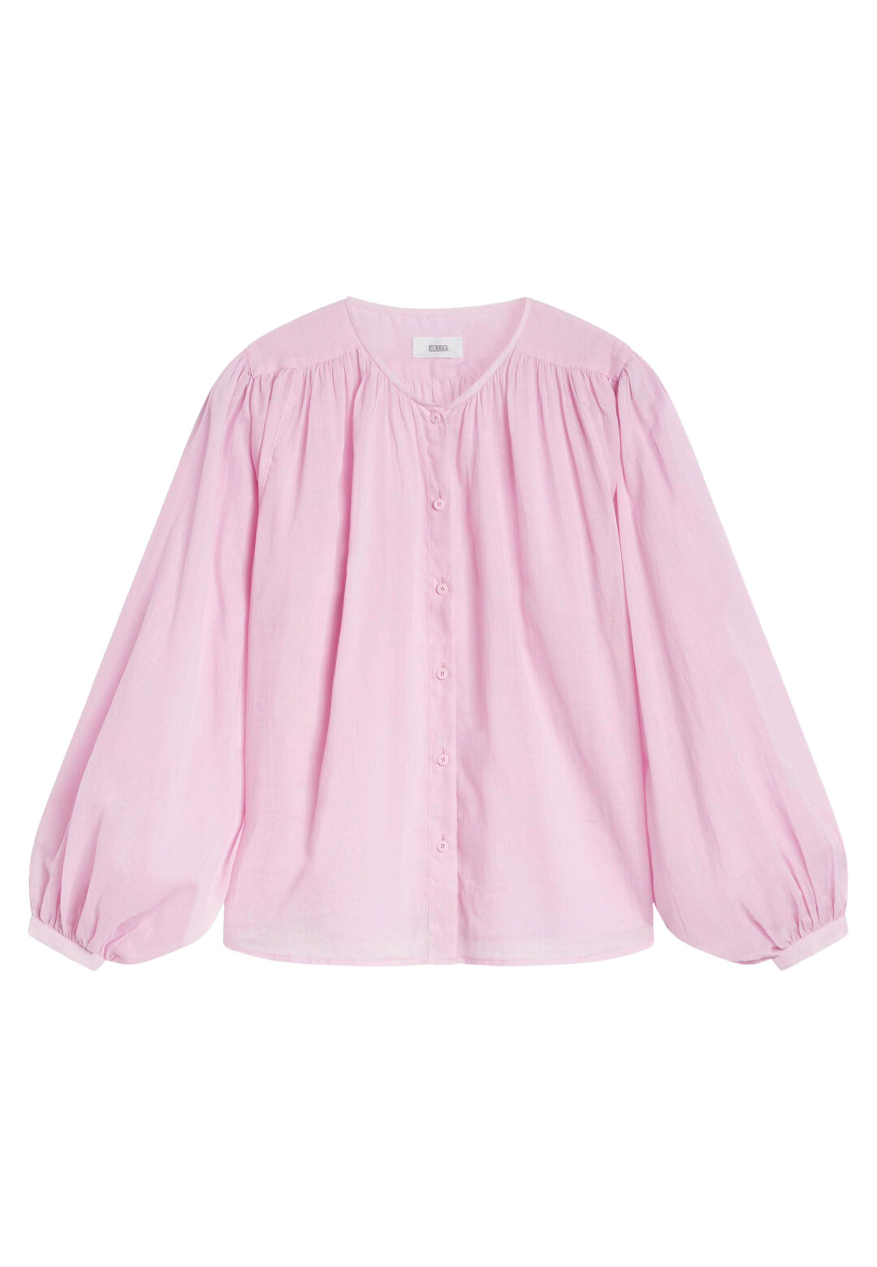 Closed blouses roze Dames maat XS