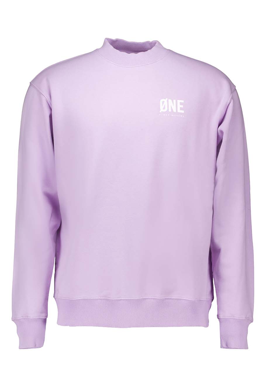 One First Movers sweaters lila Heren maat M