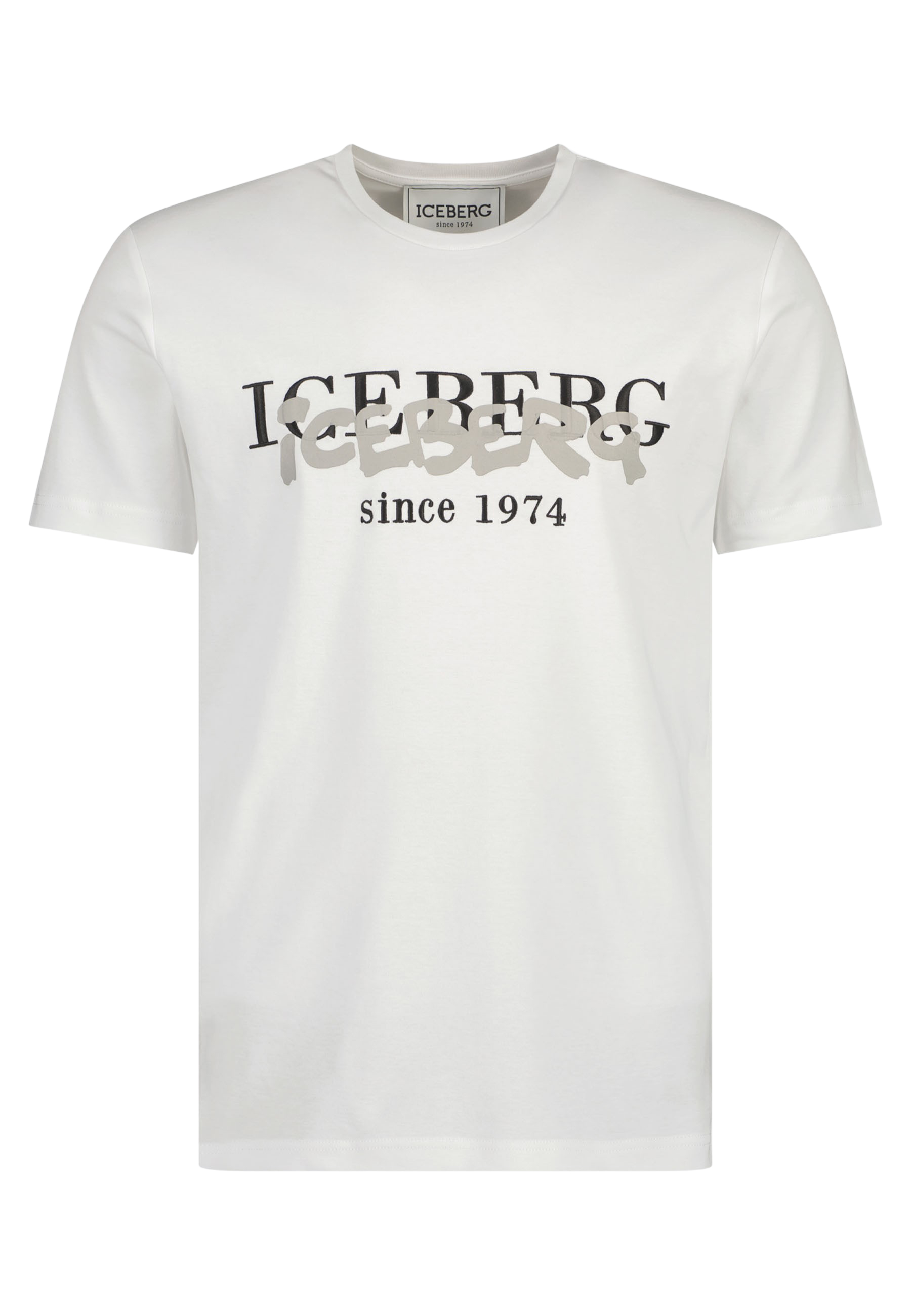 Iceberg t-shirts ecru Heren maat S
