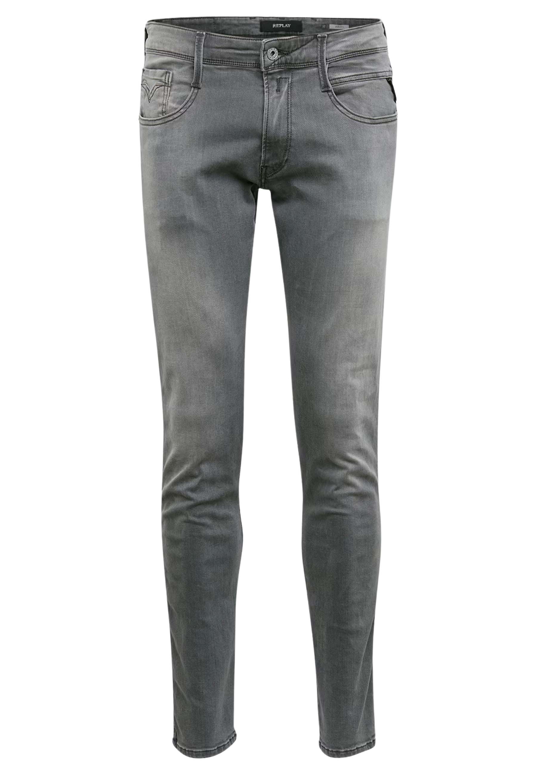 Replay Anbass jeans grijs Heren maat 36/32