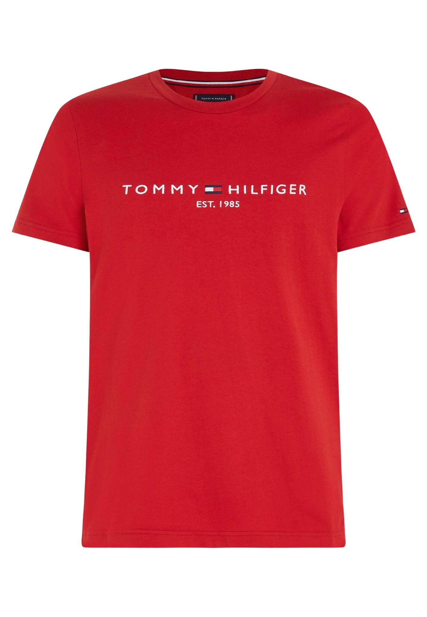 Tommy Hilfiger t-shirts rood Heren maat XL