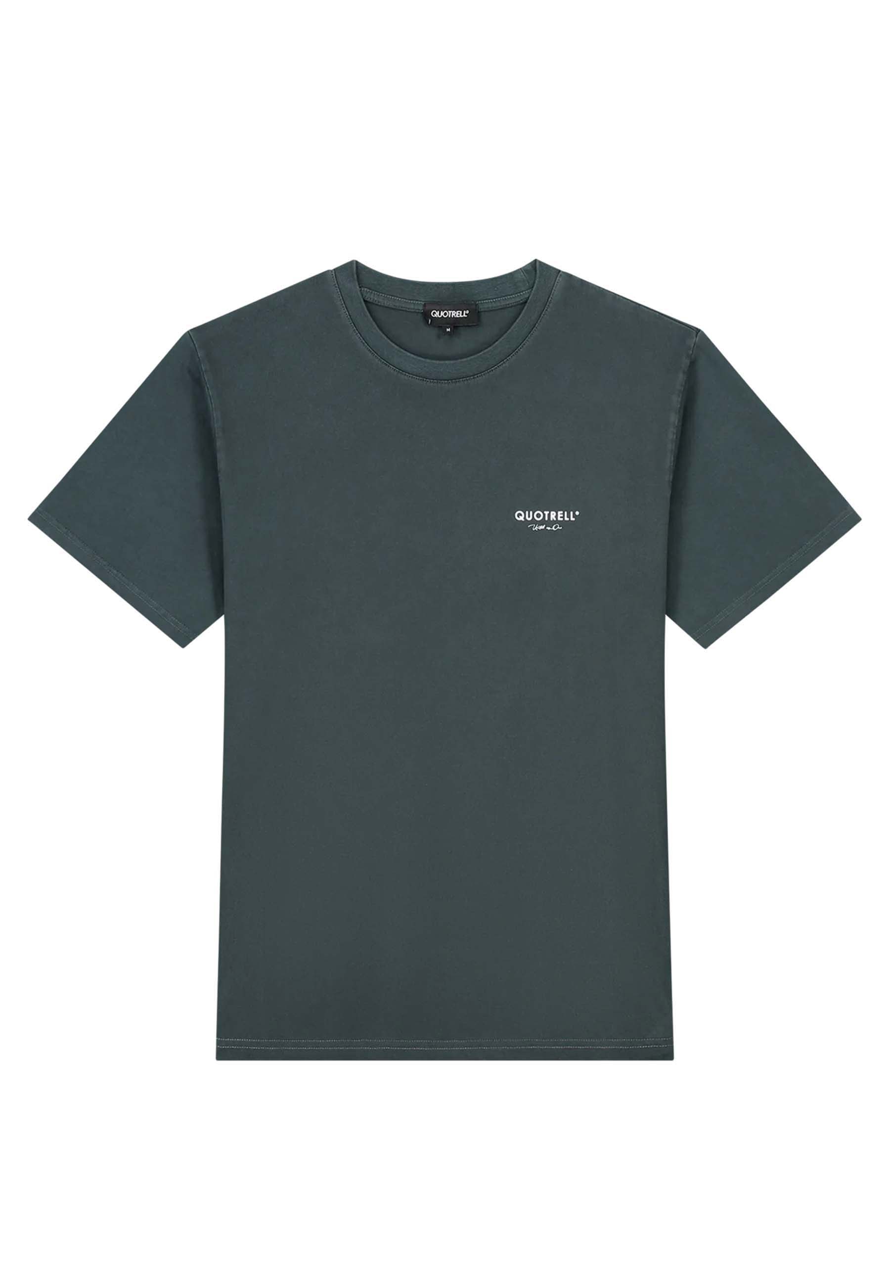Quotrell t-shirts anthraciet Heren maat XL