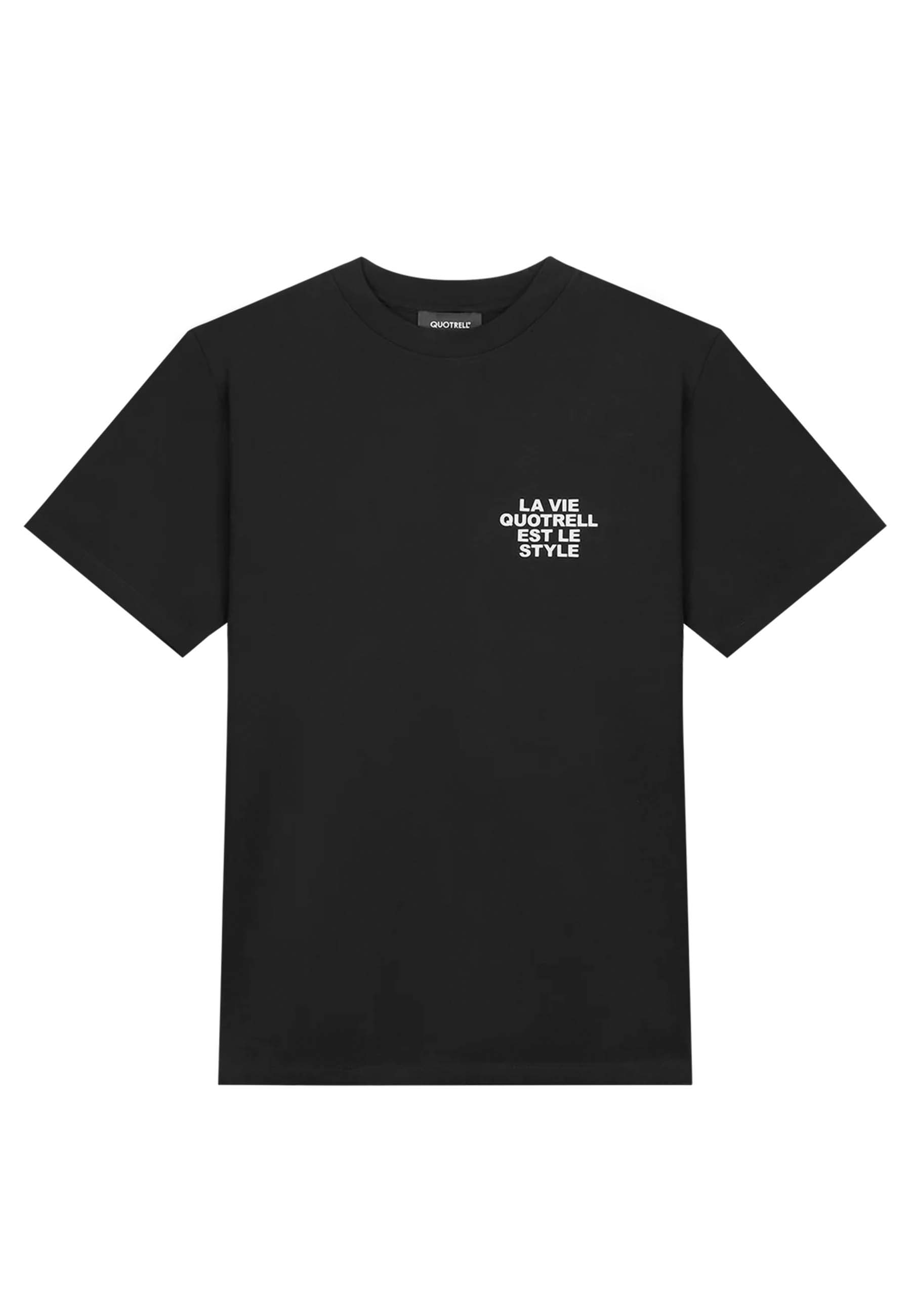 Quotrell t-shirts zwart Heren maat XXL