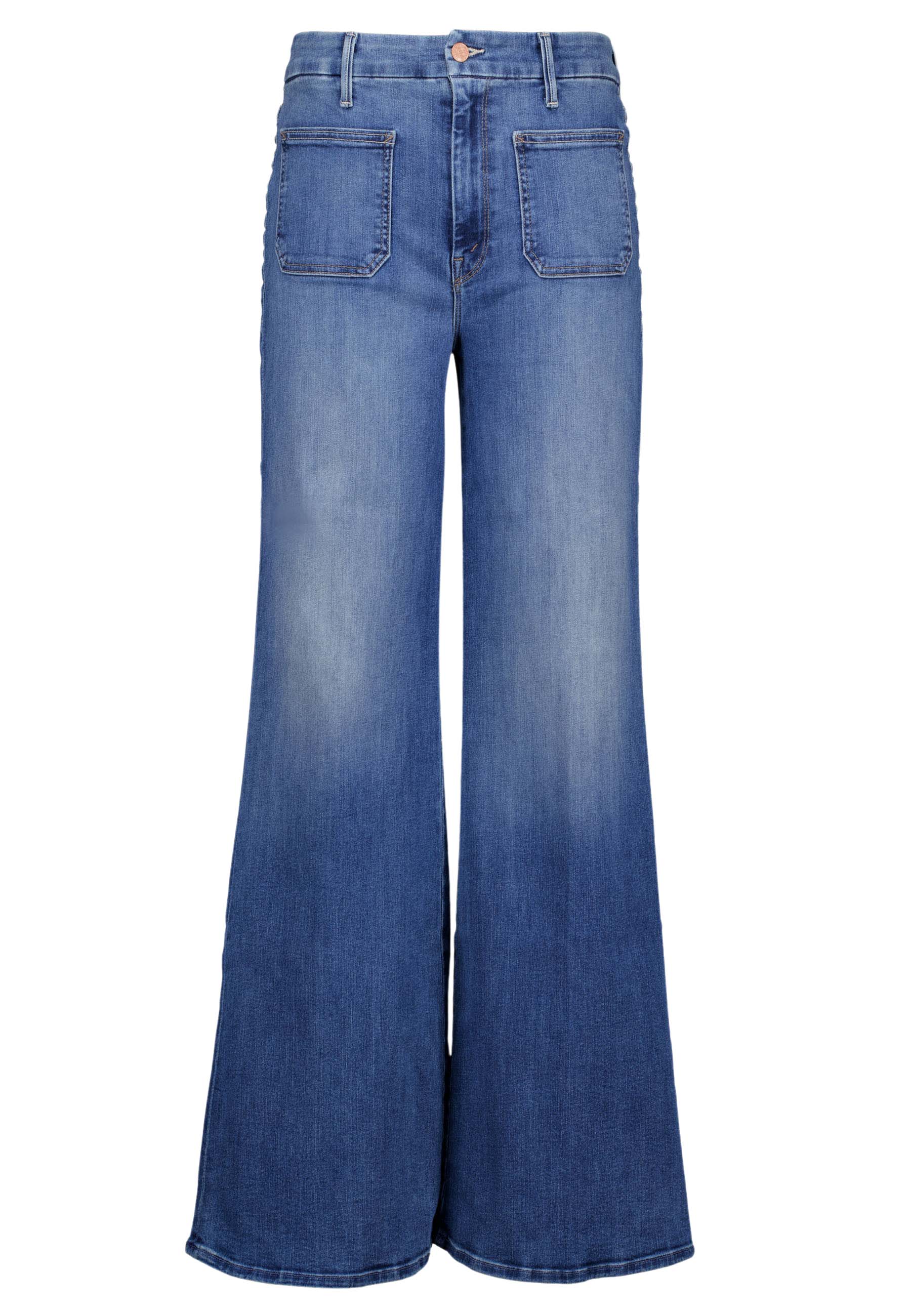 Mother flared jeans blauw Dames maat 26