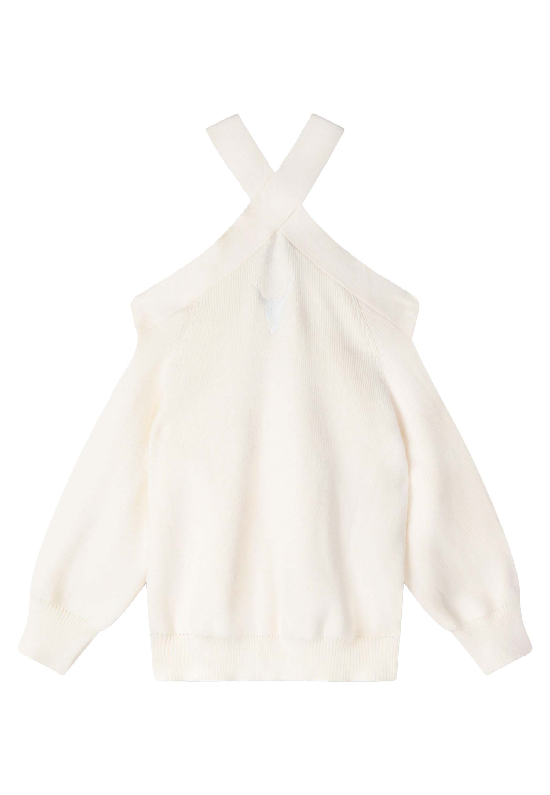 Alix the Label pullovers creme Dames maat XS