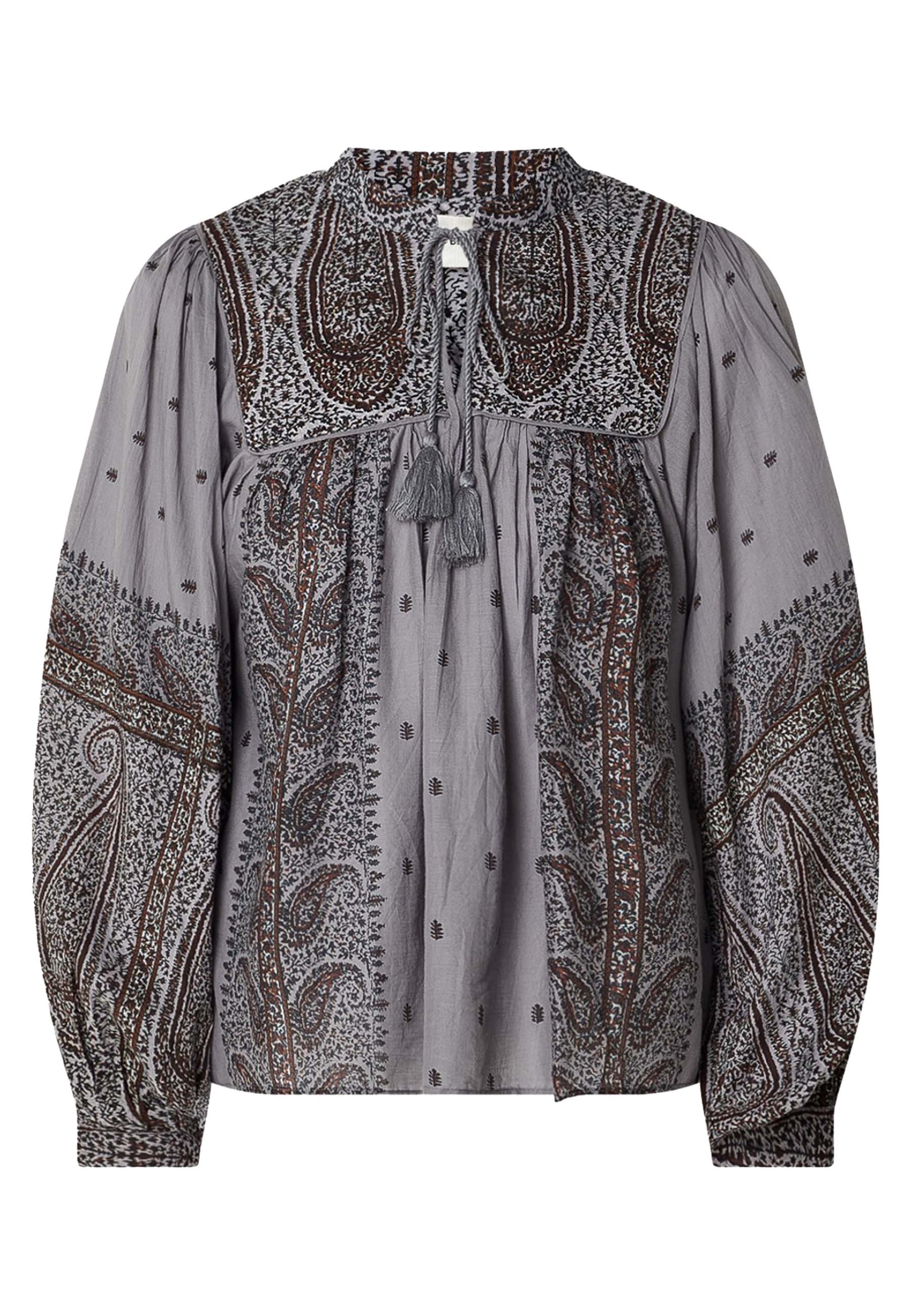 Antik Batik blouses grijs Dames maat M