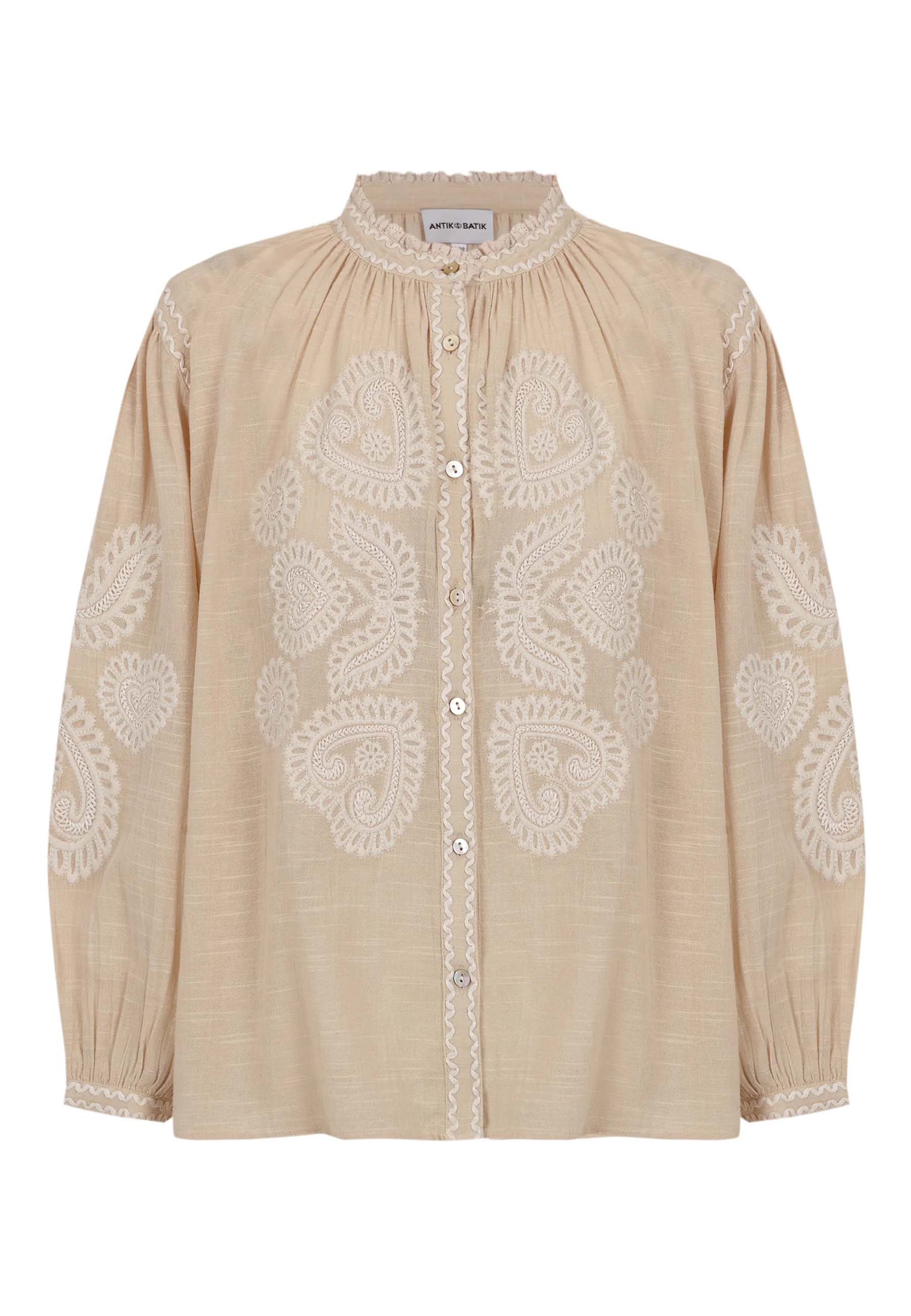 Antik Batik blouses creme Dames maat M