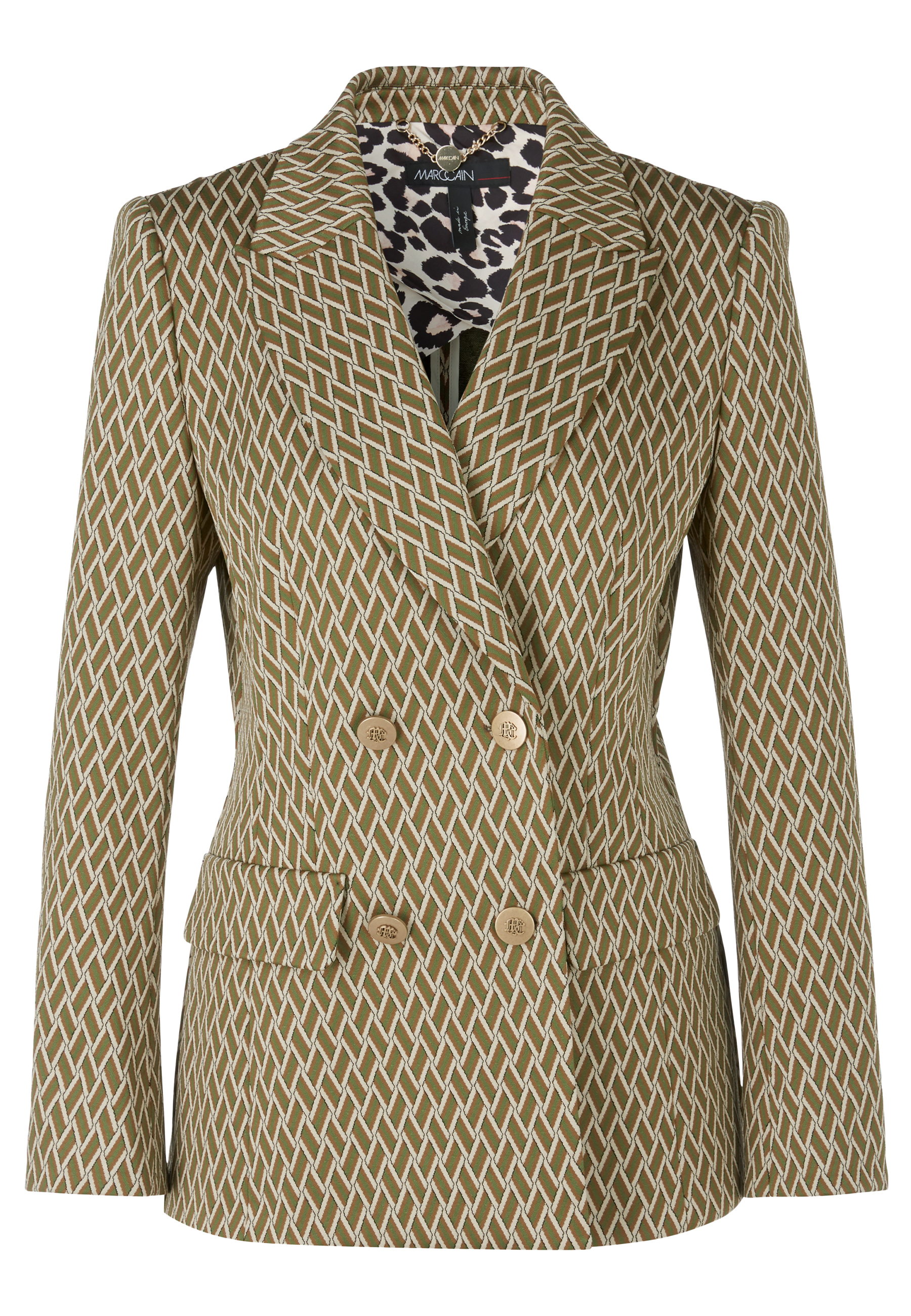 Marccain blazers olijf Dames maat 40