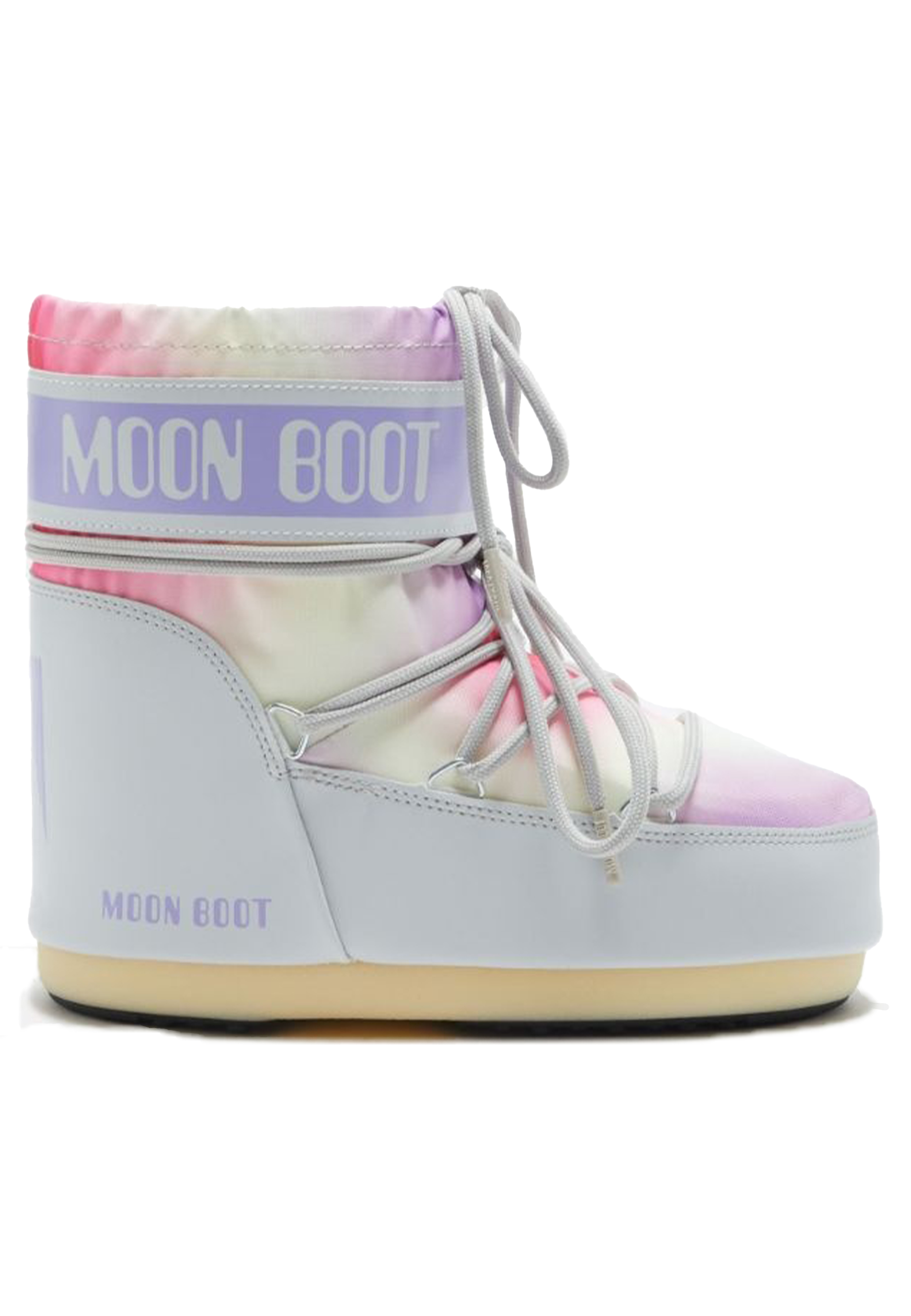 Moon Boot Icon low tie dye boots grijs Dames maat 39/41