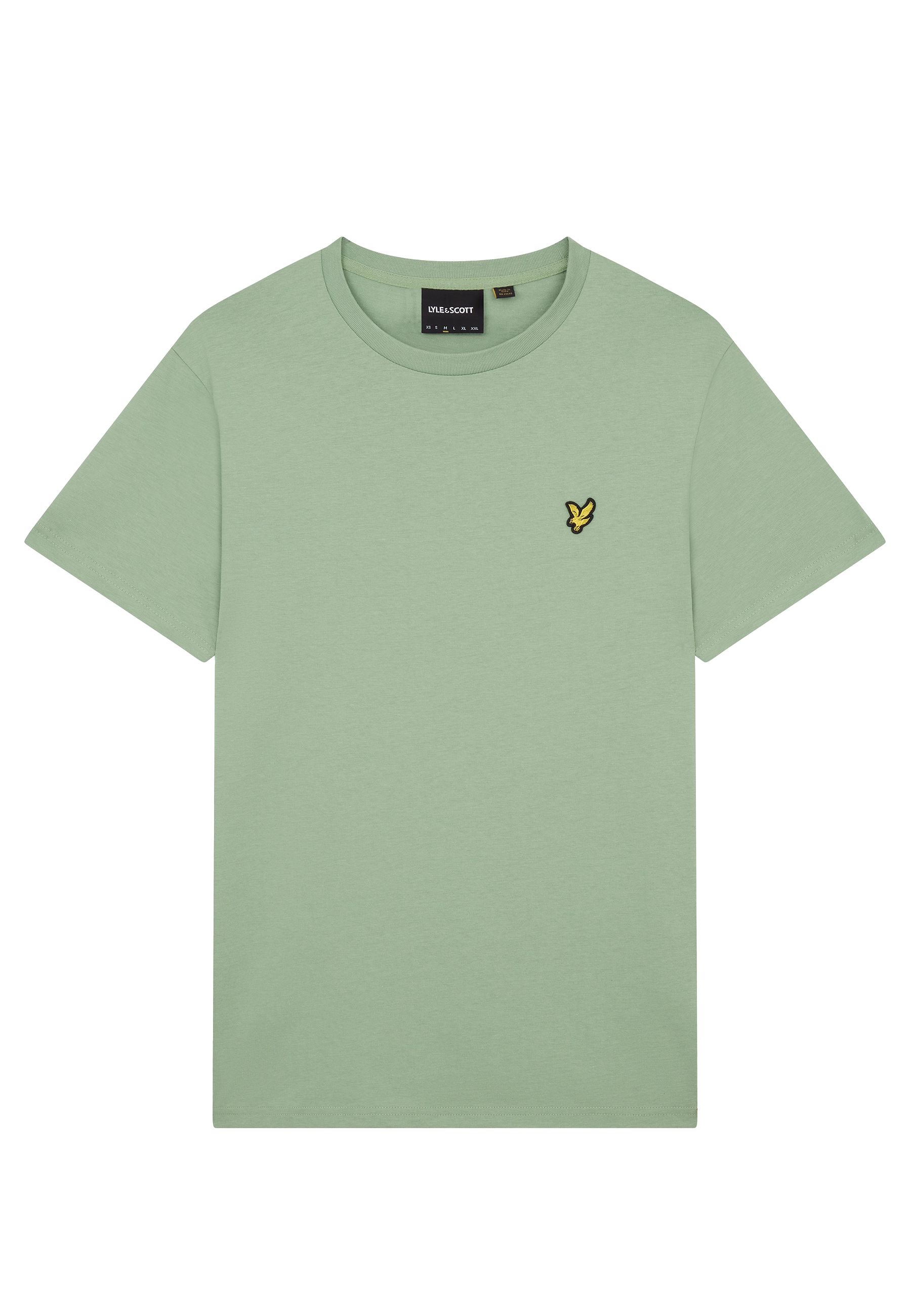 Lyle & Scott t-shirts groen Heren maat L
