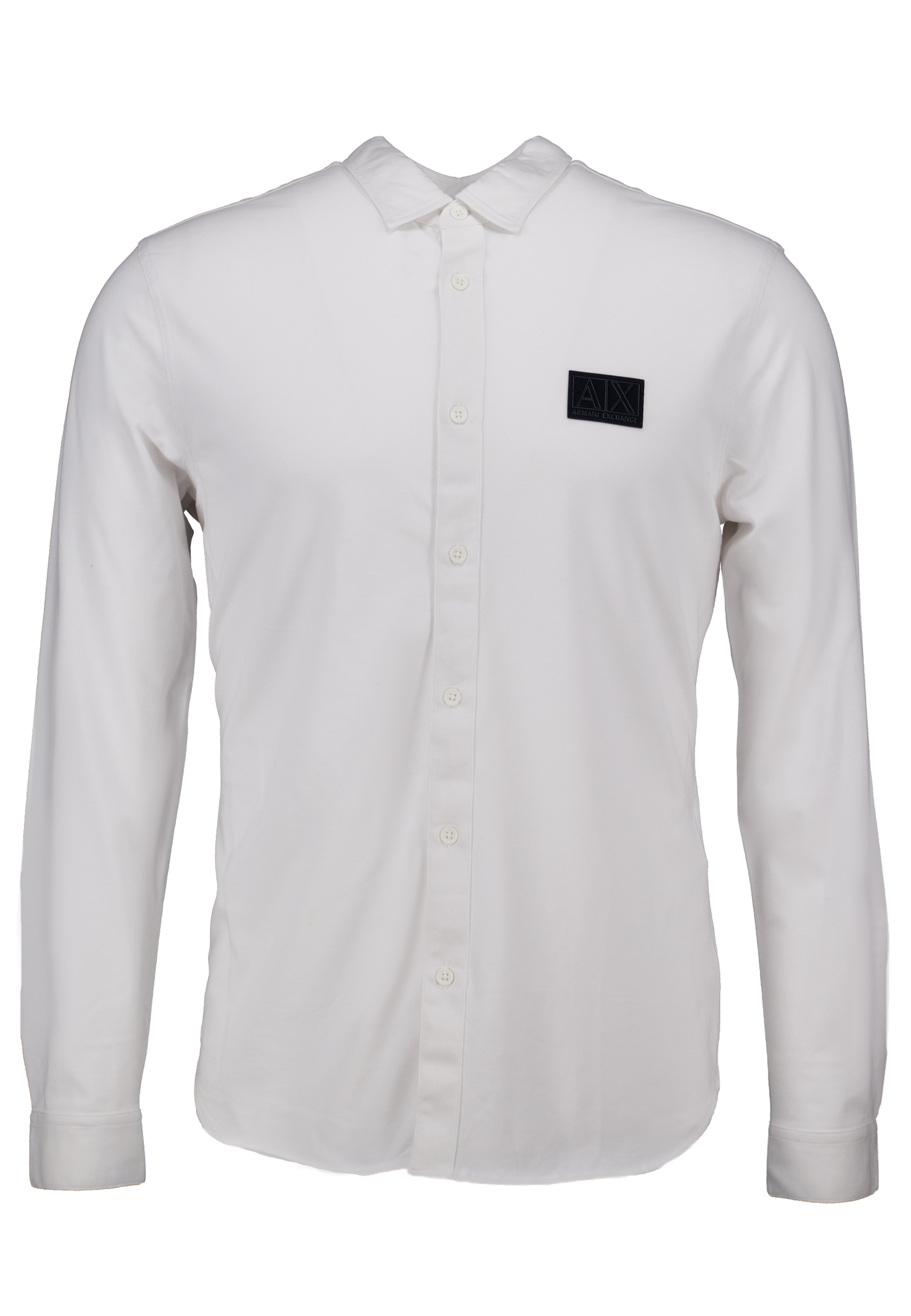 Emporio Armani lange mouw overhemden wit Heren maat XL