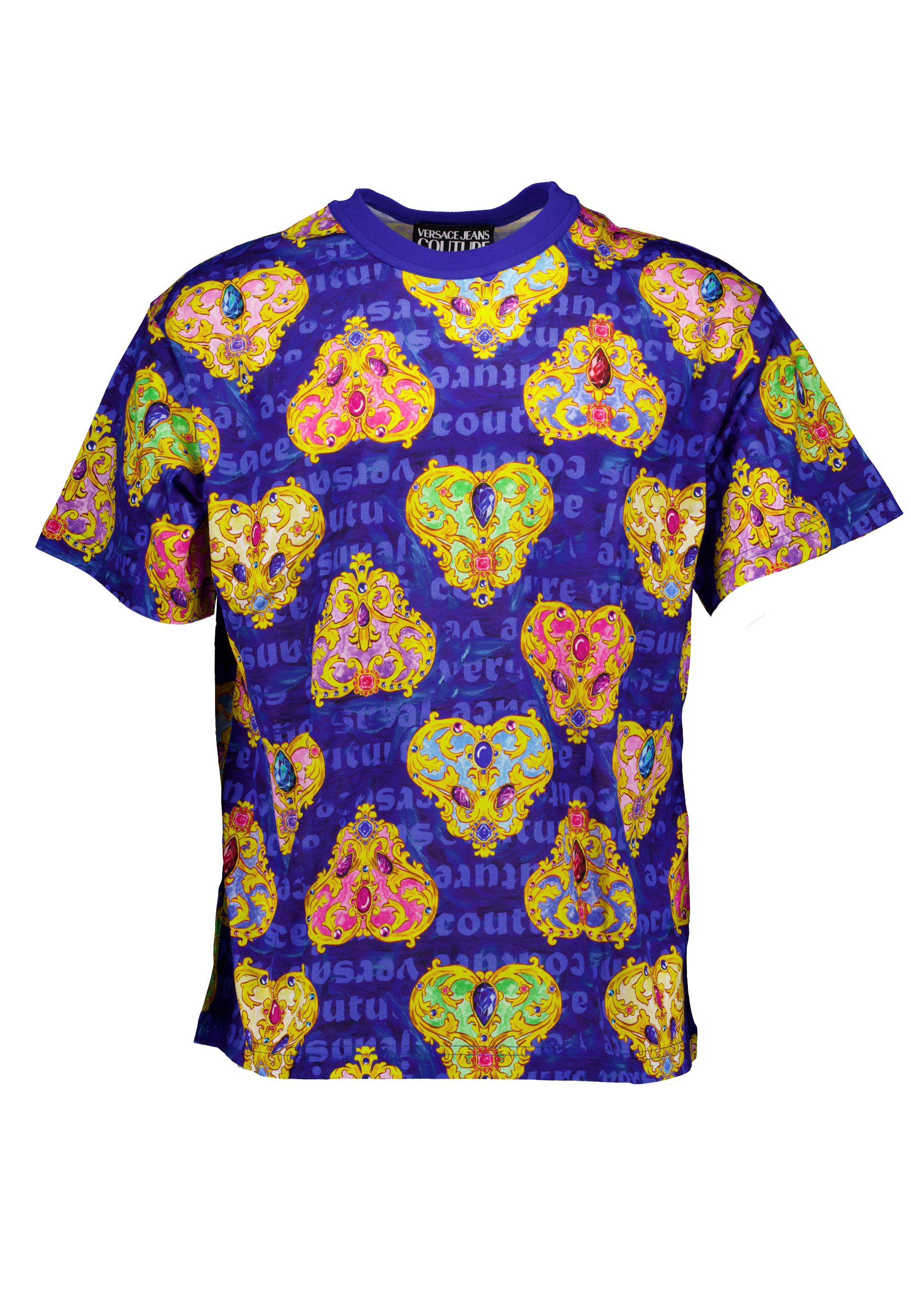 Versace Jeans Shirt Blauw maat L t-shirts blauw