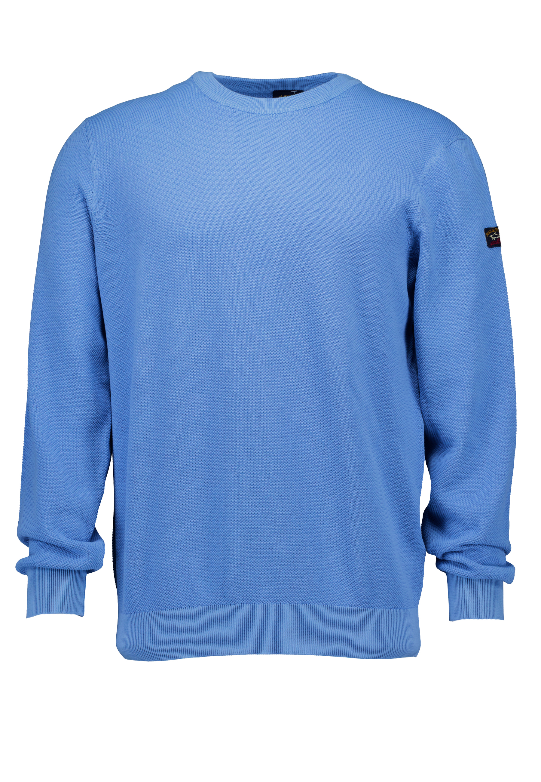 Paul & Shark Trui Lichtblauw maat XL Garment dyed sweaters lichtblauw