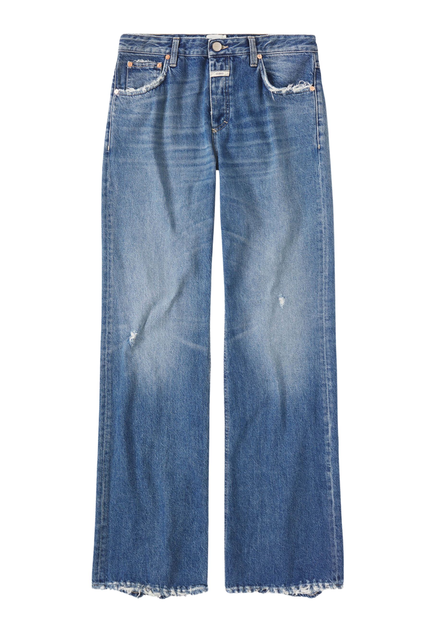 Closed Jeans Middenblauw Katoen maat 26/30 Gillan flared jeans middenblauw