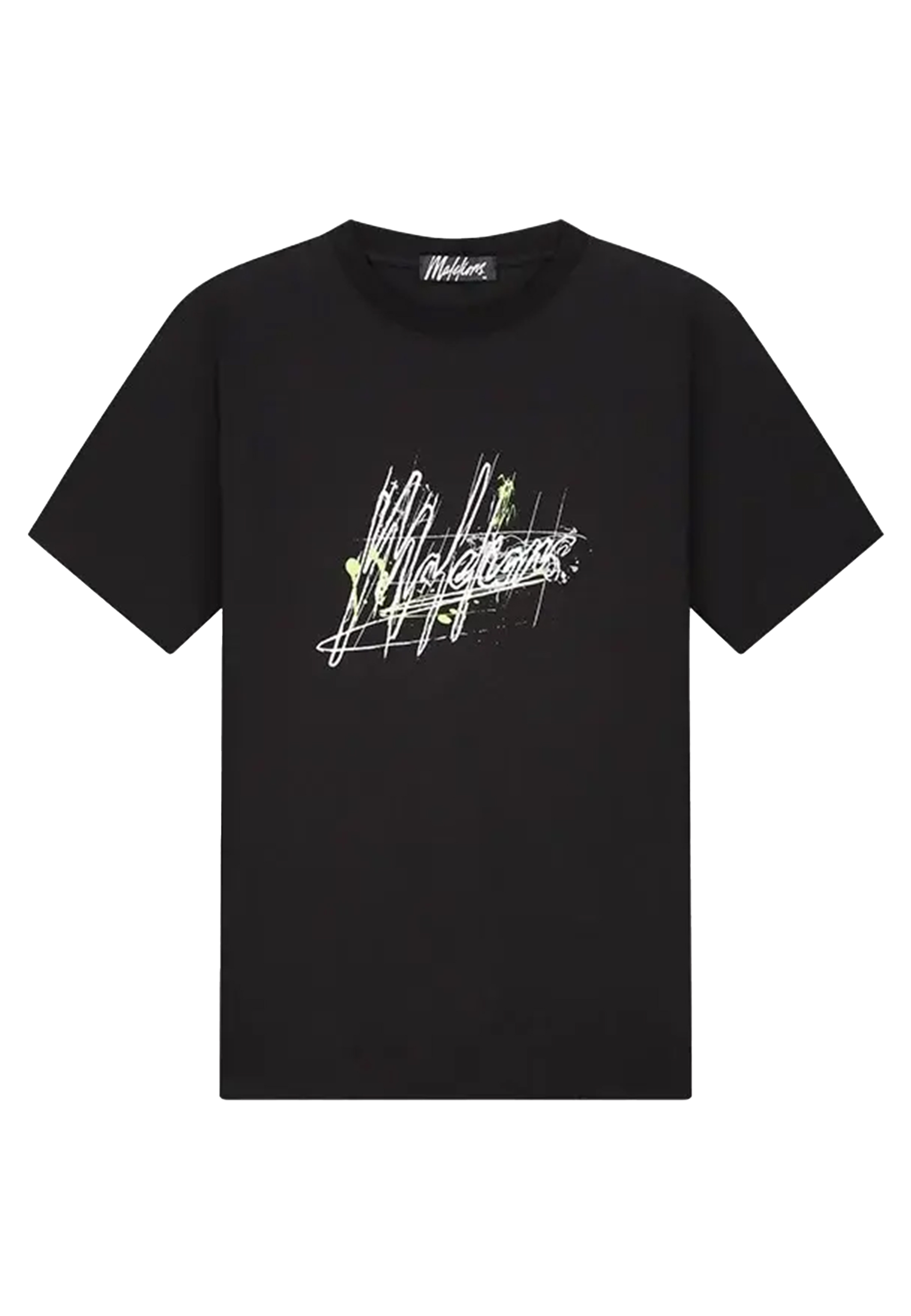 Shirt Zwart Splash signature t-shirts zwart