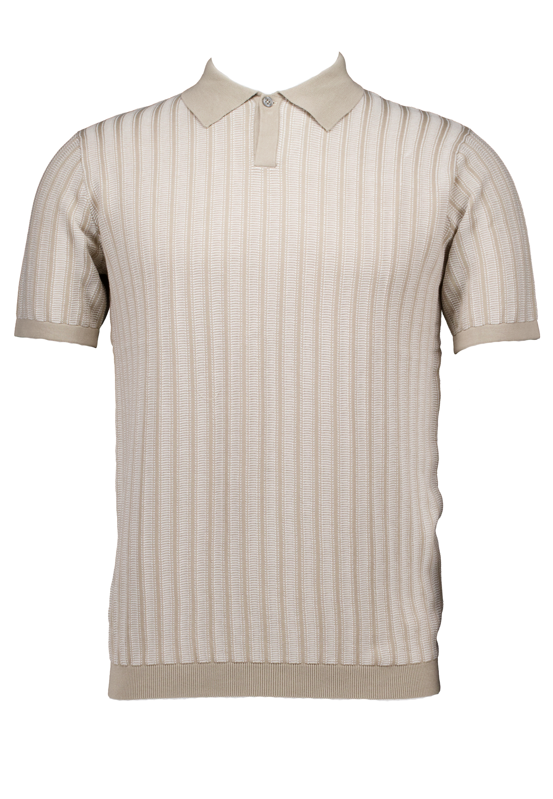 Gentiluomo K9110-285 Polo's & T-shirts Heren - Polo shirt - Zand - Maat L