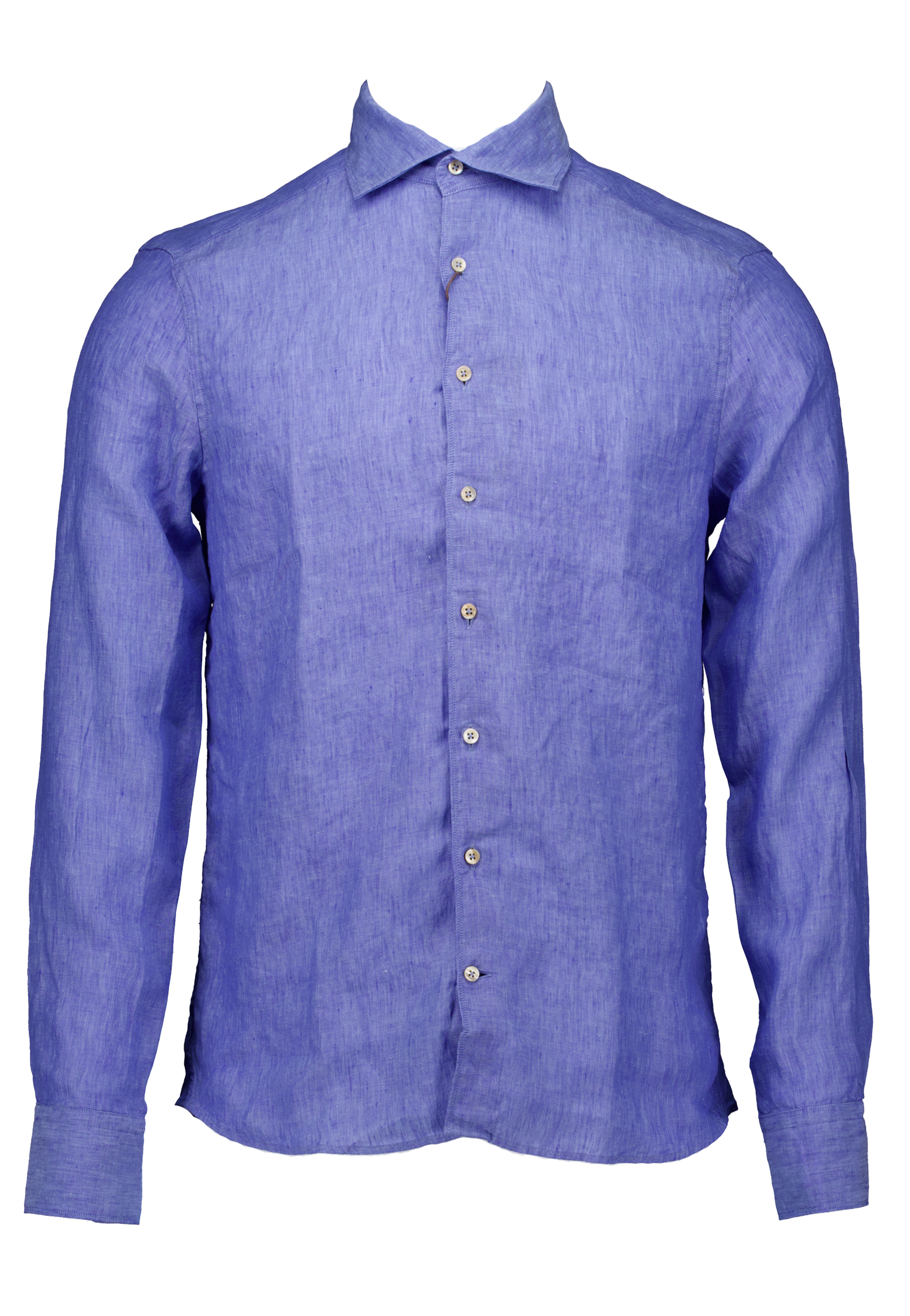 Overhemd Blauw Slimline c72 rc lange mouw overhemden blauw