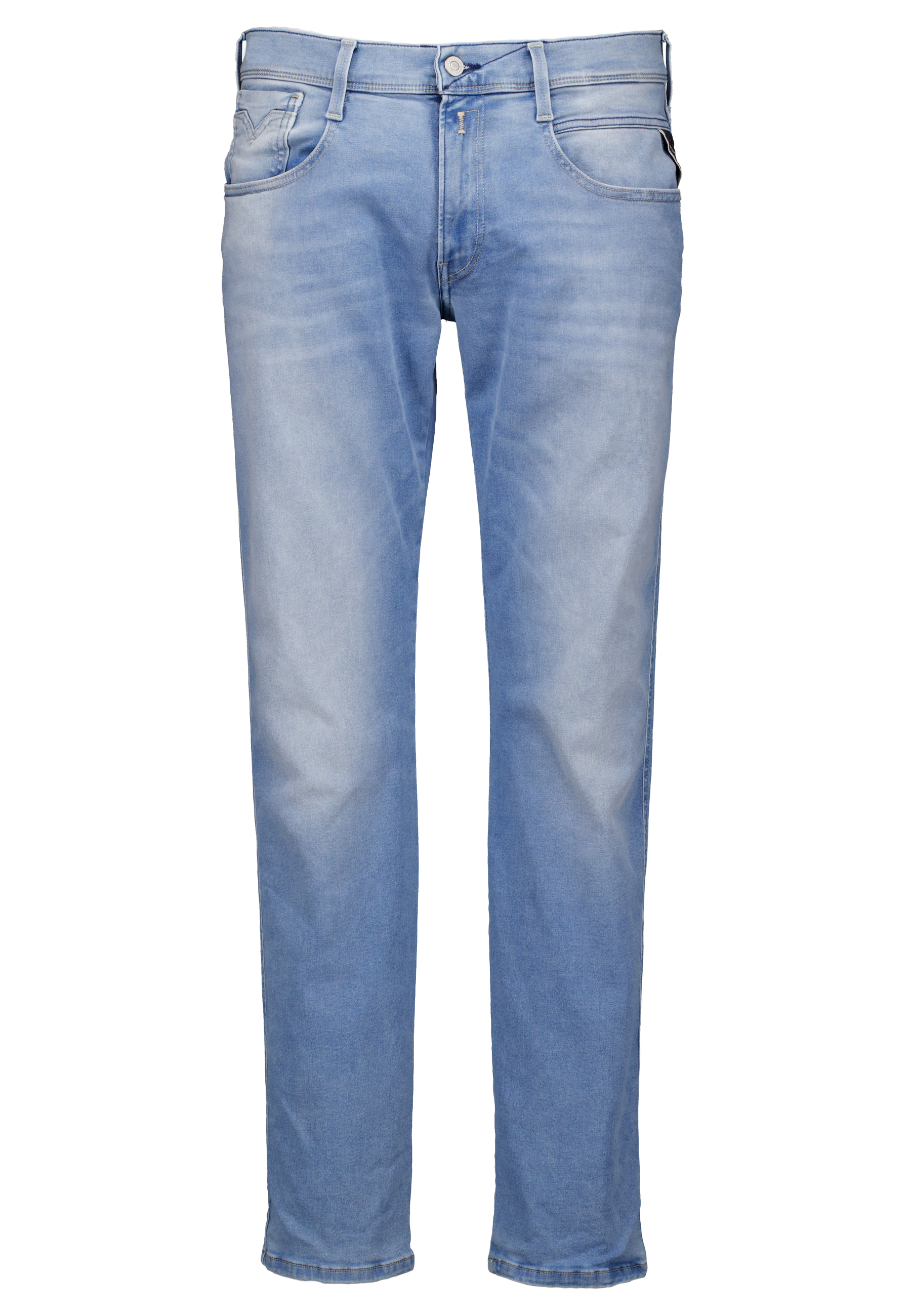 Replay Jeans Lichtblauw Katoen maat 34/32 slim fit lichtblauw