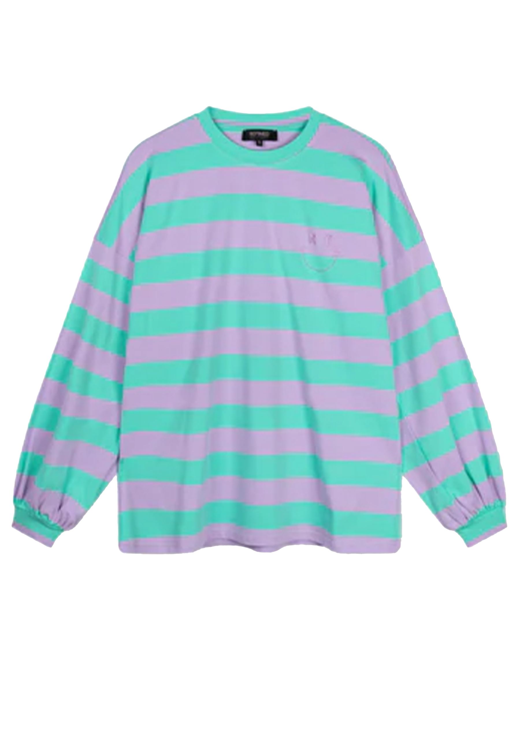 Refined Department T-shirt Longsleeve Cristel R2402814305 203 Turquoise Dames Maat - XS