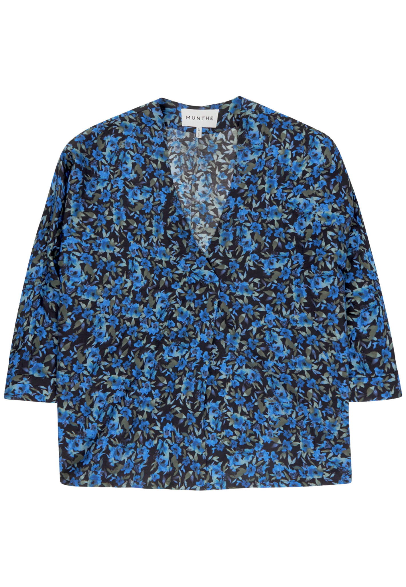 Munthe blouses blauw Dames maat 44