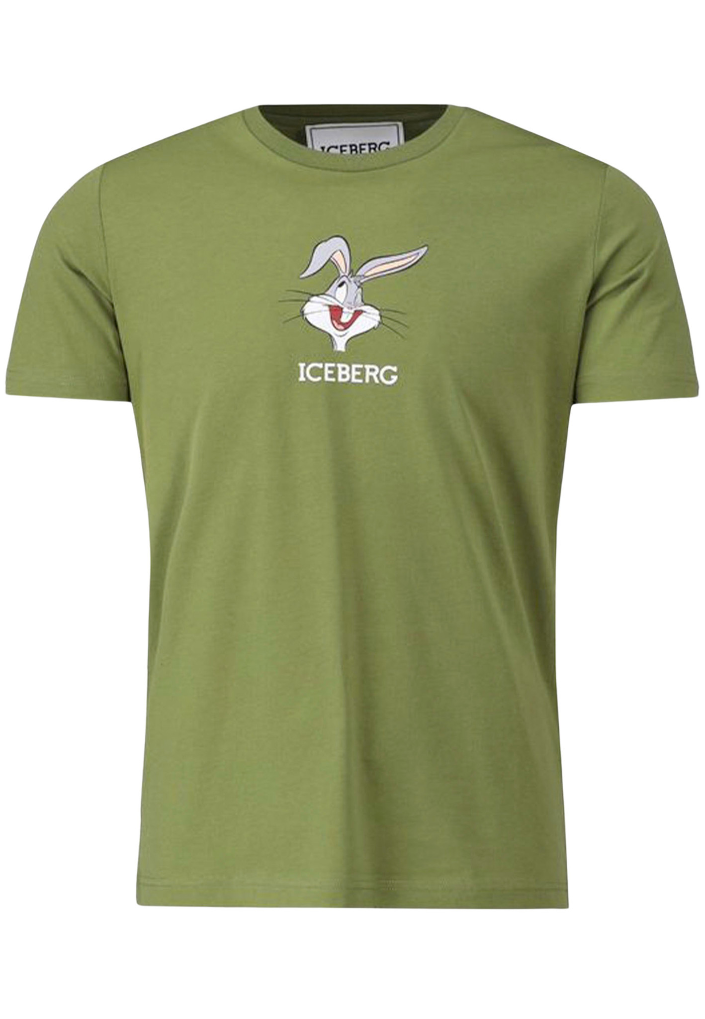 Iceberg Bugs Bunny T-shirt Groen Heren maat XXXL