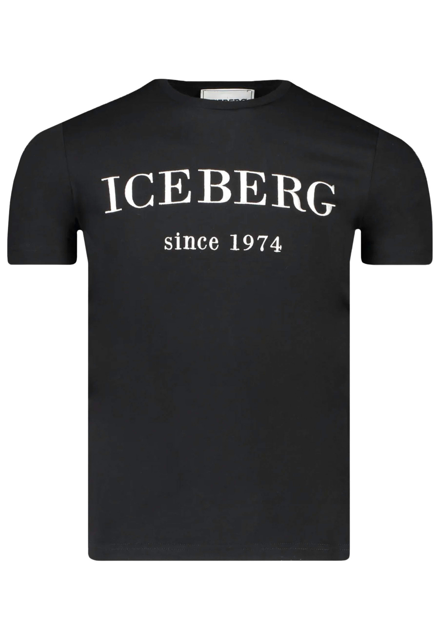 Iceberg Heritage Logo T-shirt Zwart Heren maat XXXL