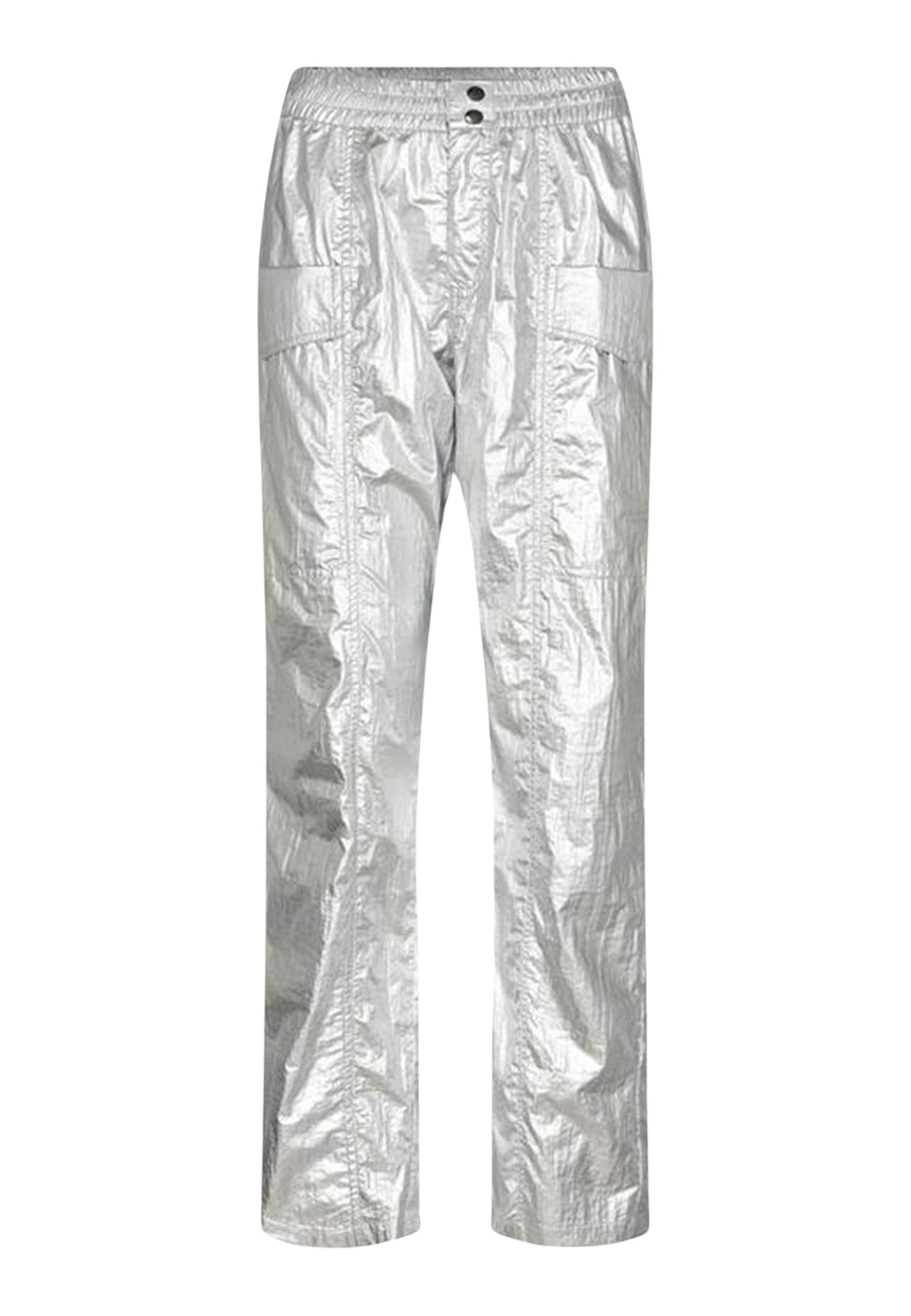 Co&apos;couture Metal Pocket Pantalon Zilver Dames maat XS