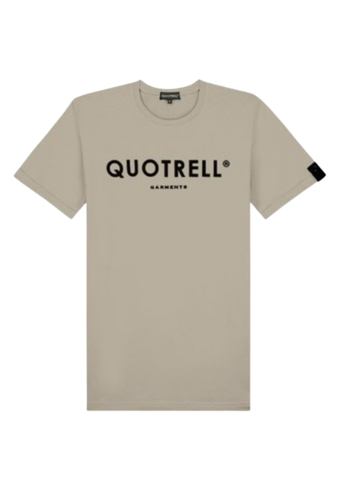 Quotrell t-shirts taupe Heren maat S