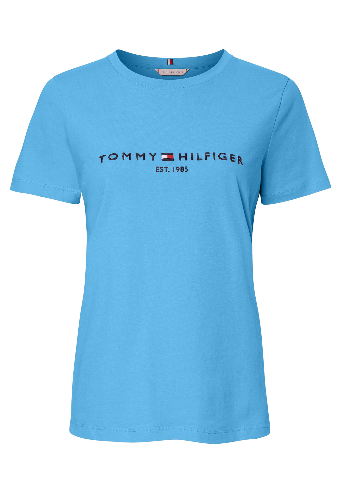 Tommy Hilfiger Essential T-shirt Blauw Dames maat XS
