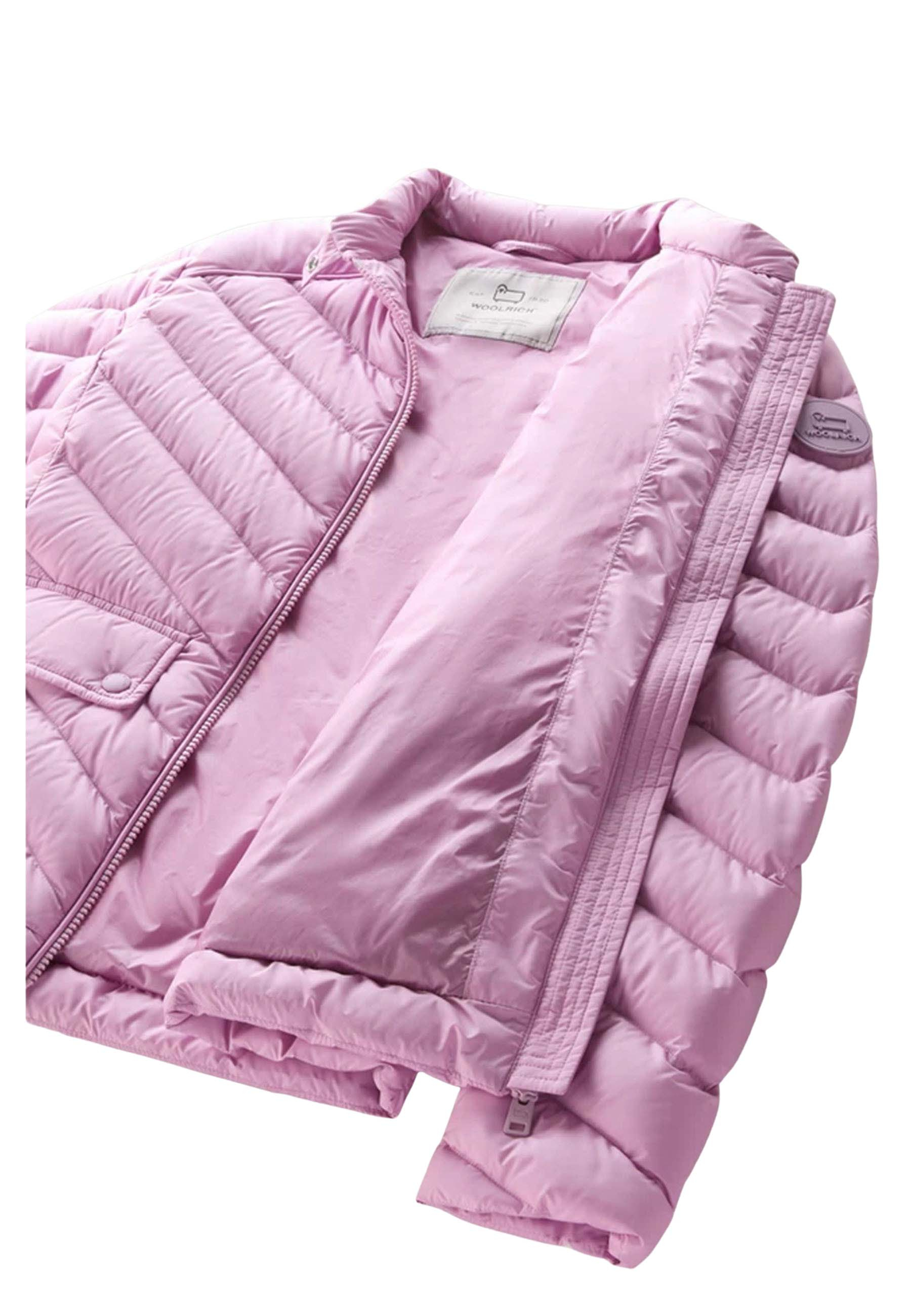 Woolrich Chevron Quilted Gewatteerde Jassen Lila Cfwwou0776frut2635 4376