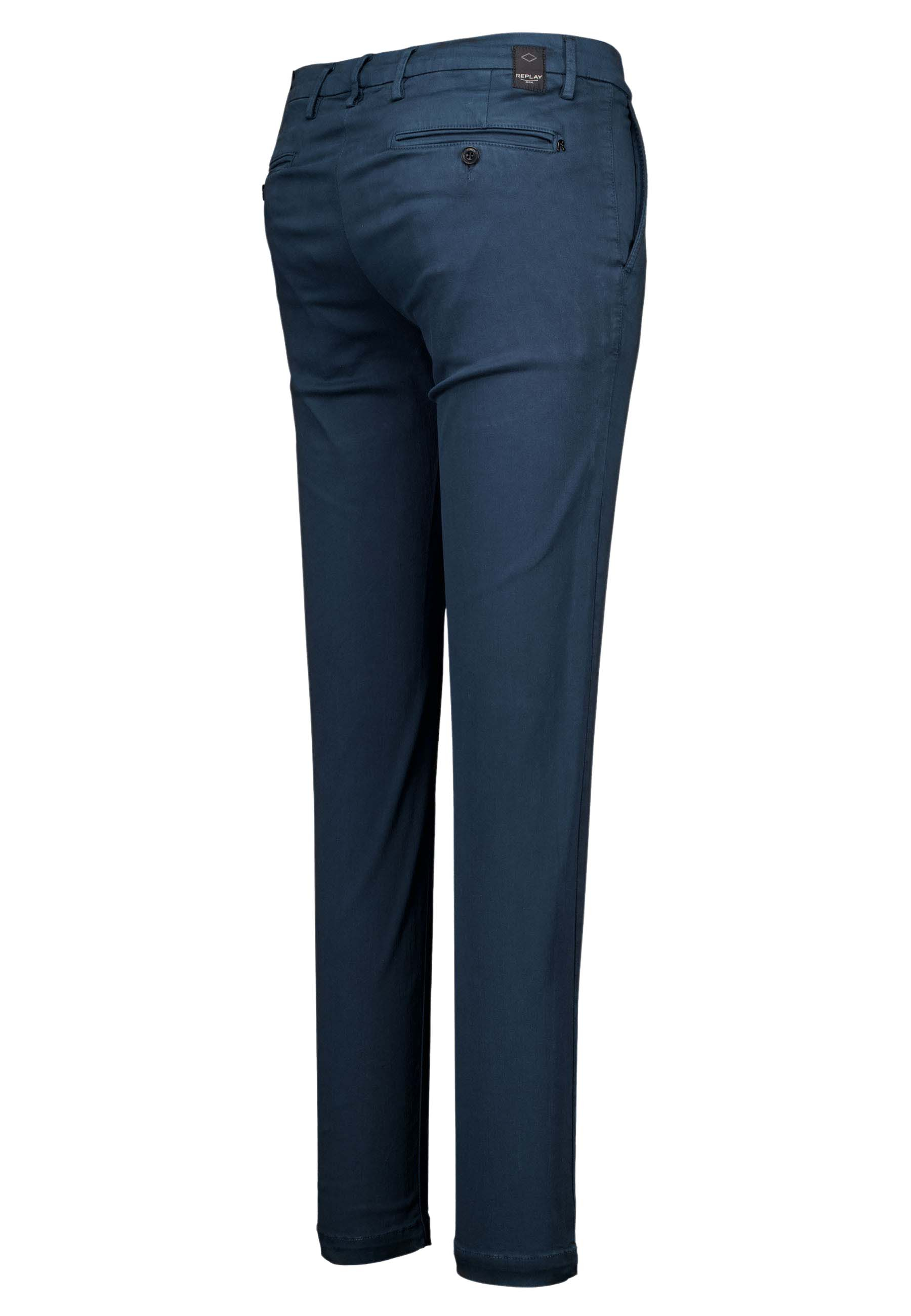 Replay  Chino Blauw 8366197.094