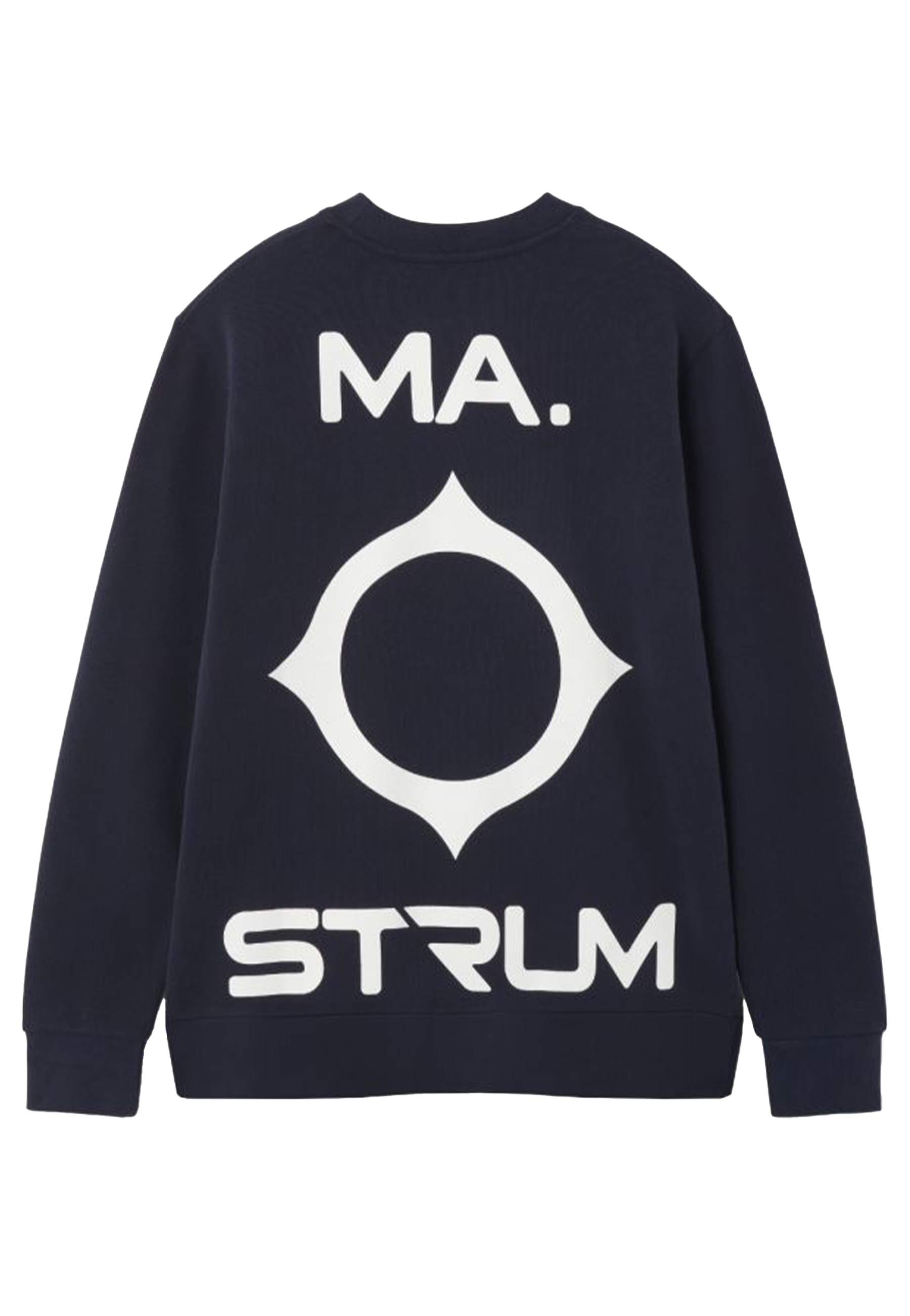 Mastrum Back Logo Sweaters Blauw Mas4518 M428