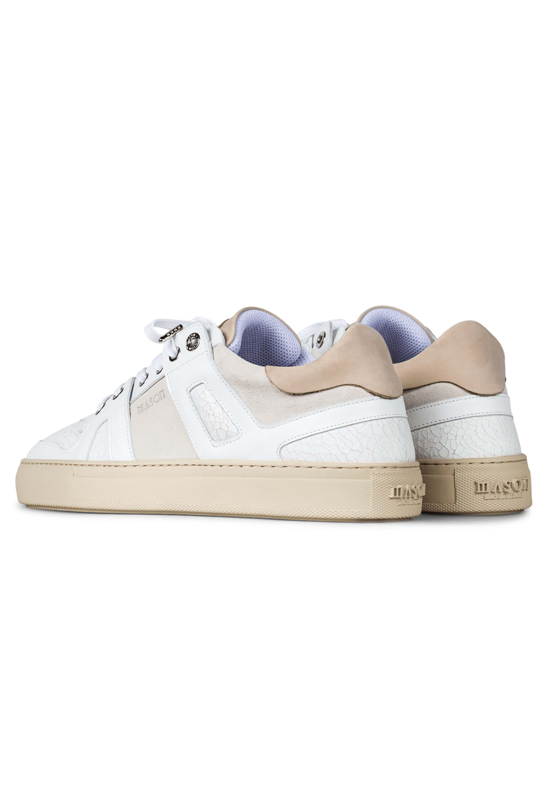 Mason Garments Bari Crepa Sneakers Wit Bari - Crepa - White