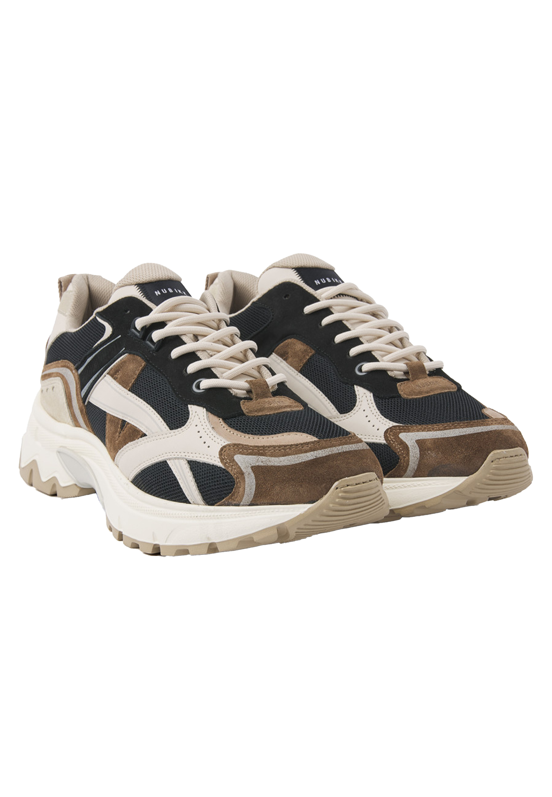 Ross nomad sneakers bruin