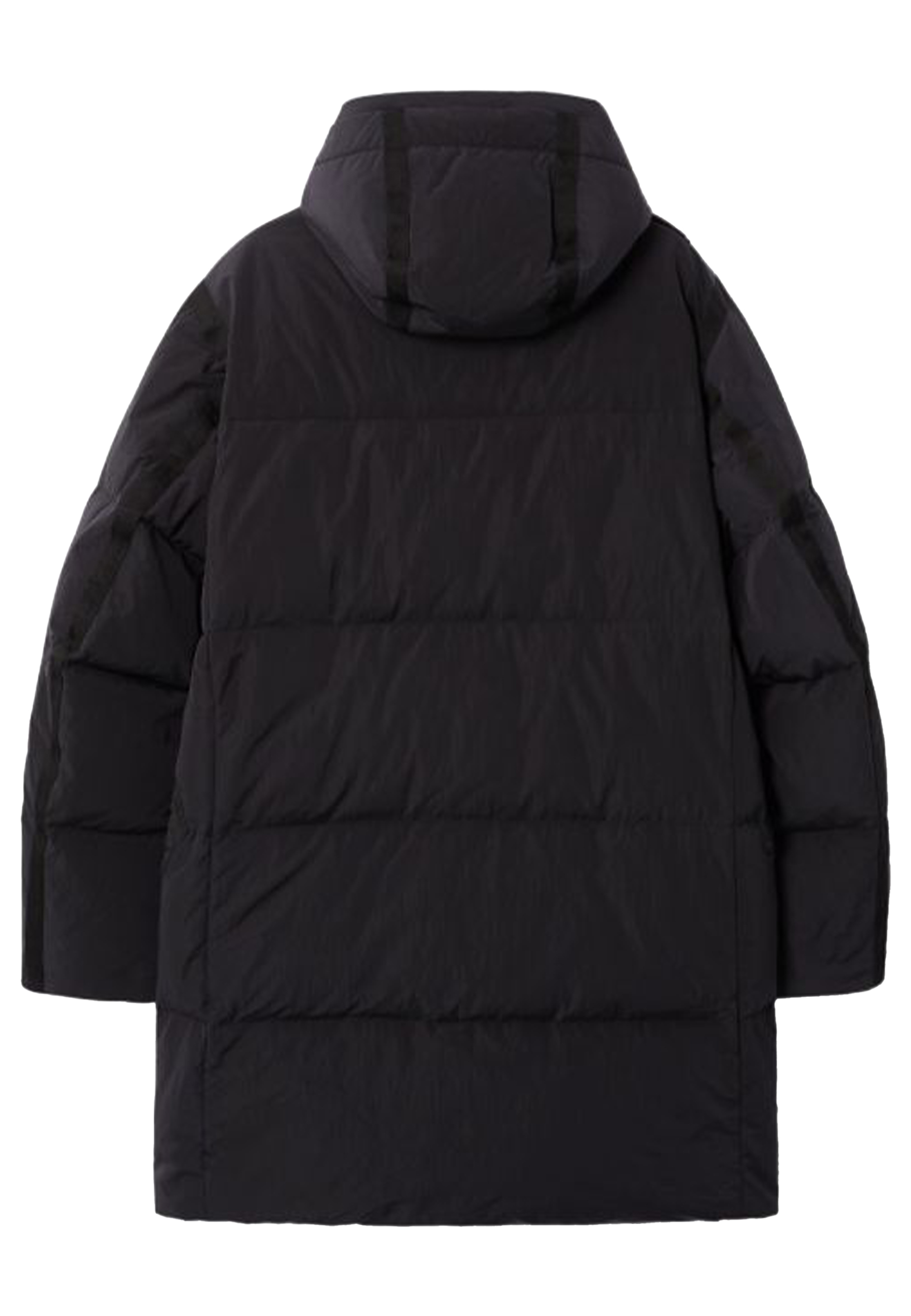 Mastrum Long Down Jackets Zwart Mas1584 M000