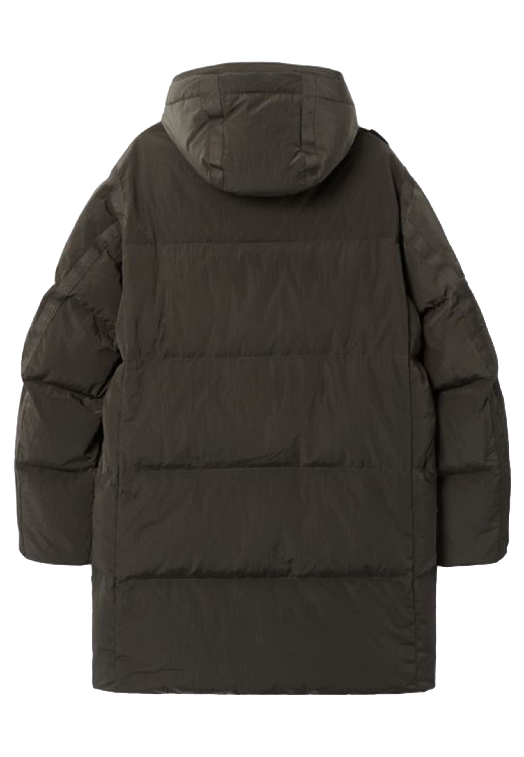 Mastrum Long Down Jackets Groen Mas1584 M306 Oil Slcik