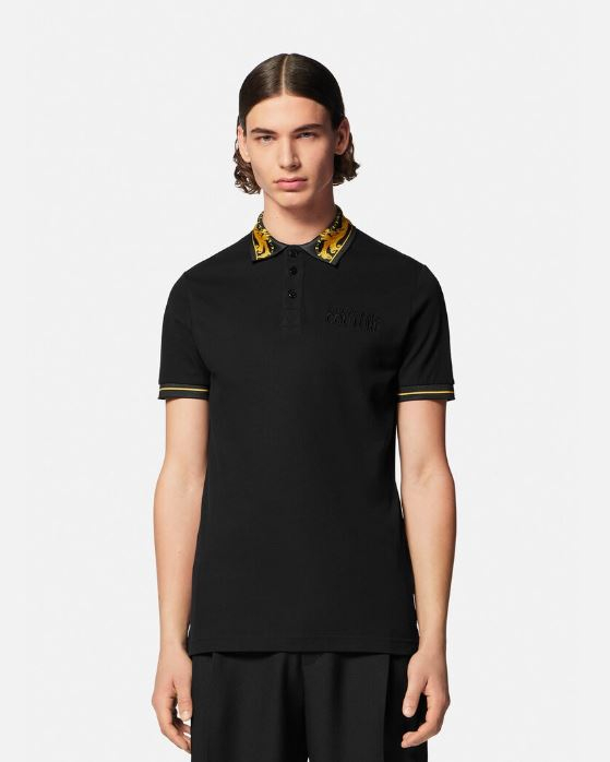 Versace Jeans  Polos Zwart 75gagt05 Cj01t 899