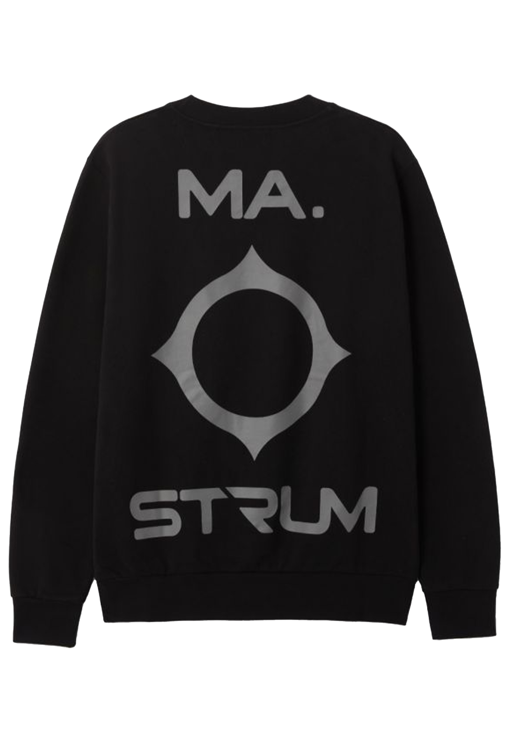 Mastrum Back Logo Sweaters Zwart Mas4518 M000 Jet Black