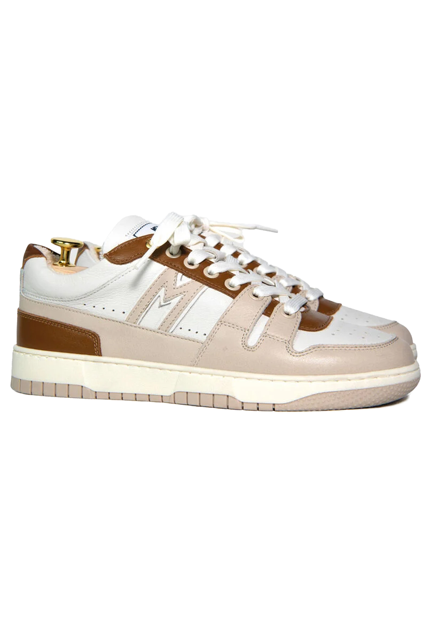 Mercer The Brooklyn Sneakers Wit The Brooklyn M (me233012) White/cognac