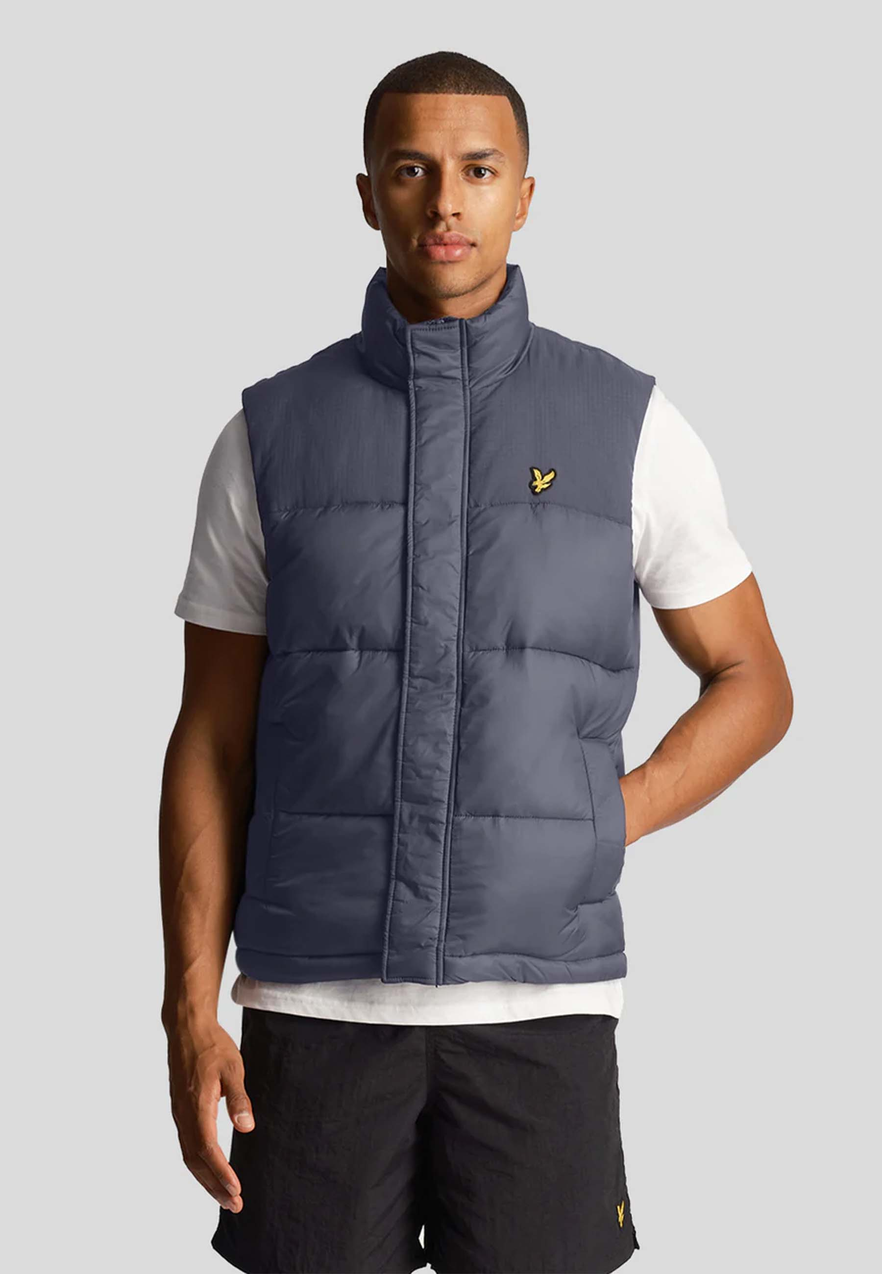 Lyle&scott Wadded Bodywarmers Grijs Jk1349v W635