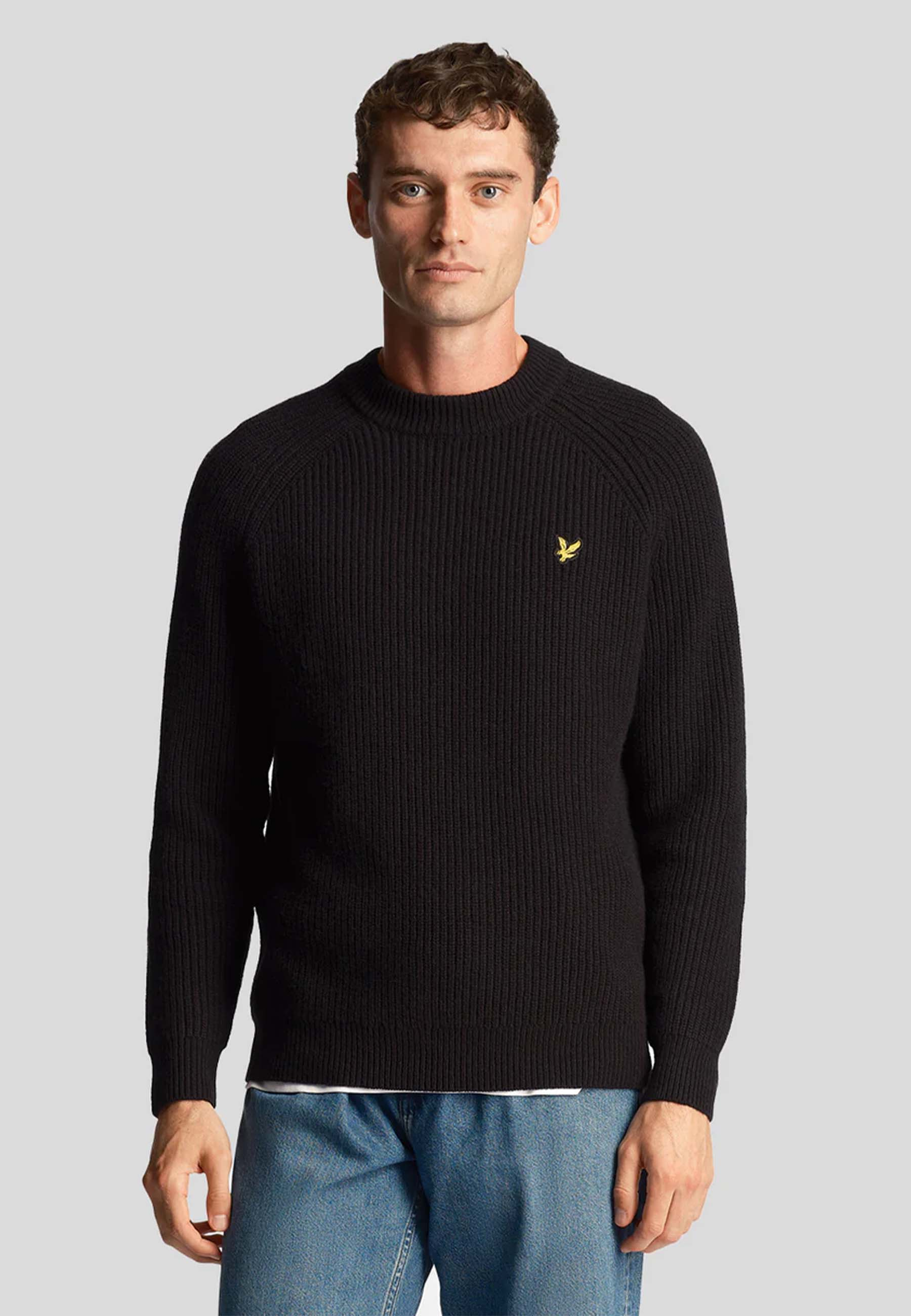 Lyle&scott  Truien Zwart Kn1701v Z865