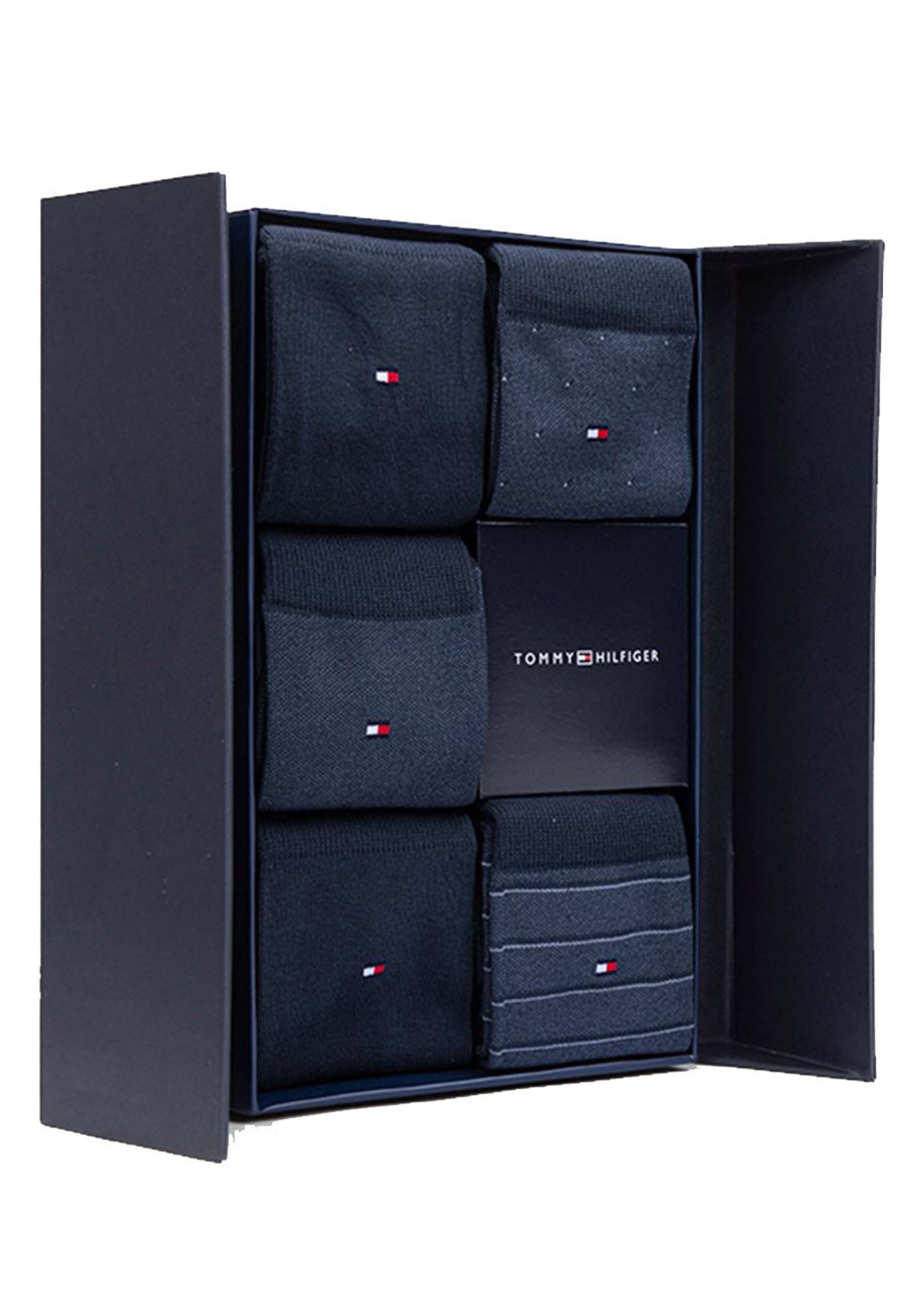 Tommy Hilfiger Giftbox Sokken Donkerblauw 701224442 001