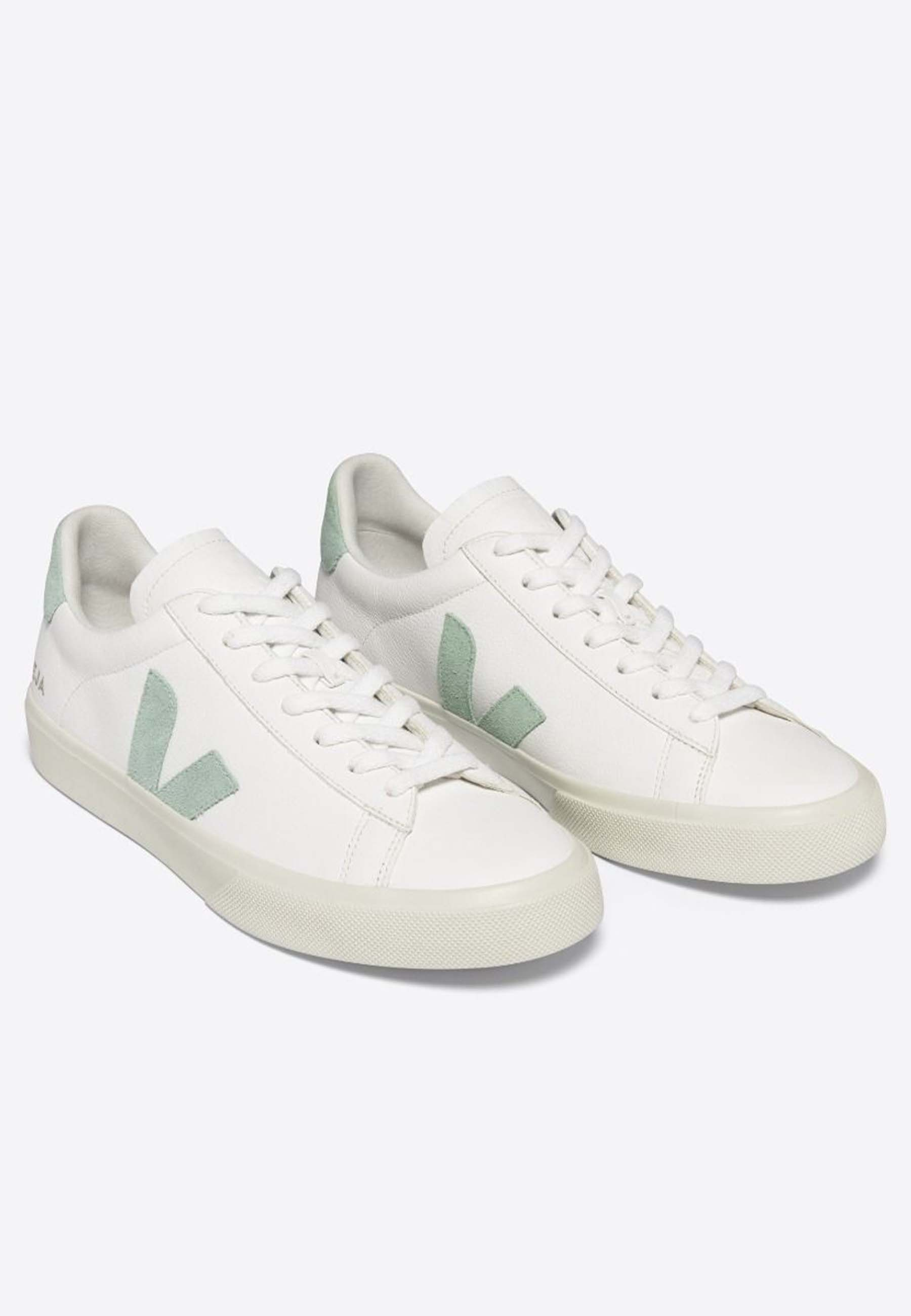 Veja Campo Chromefree Leather Sneakers Creme Cp0502485a