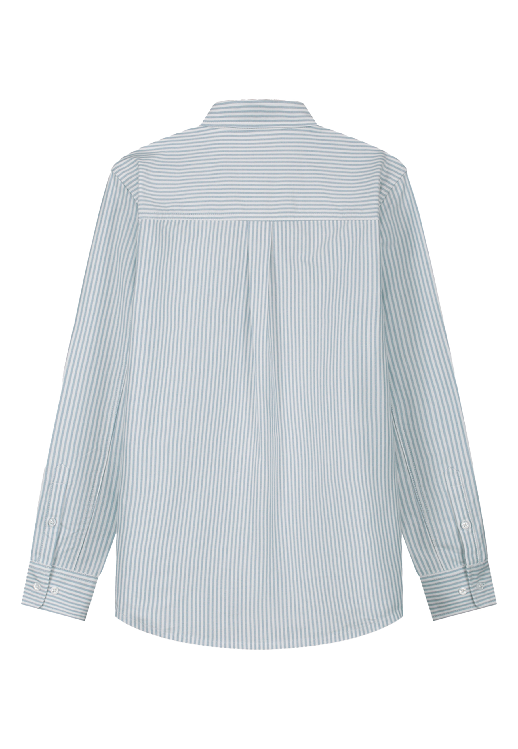 ØlÅf Oxford Stripe Blouses Lichtgroen M160317