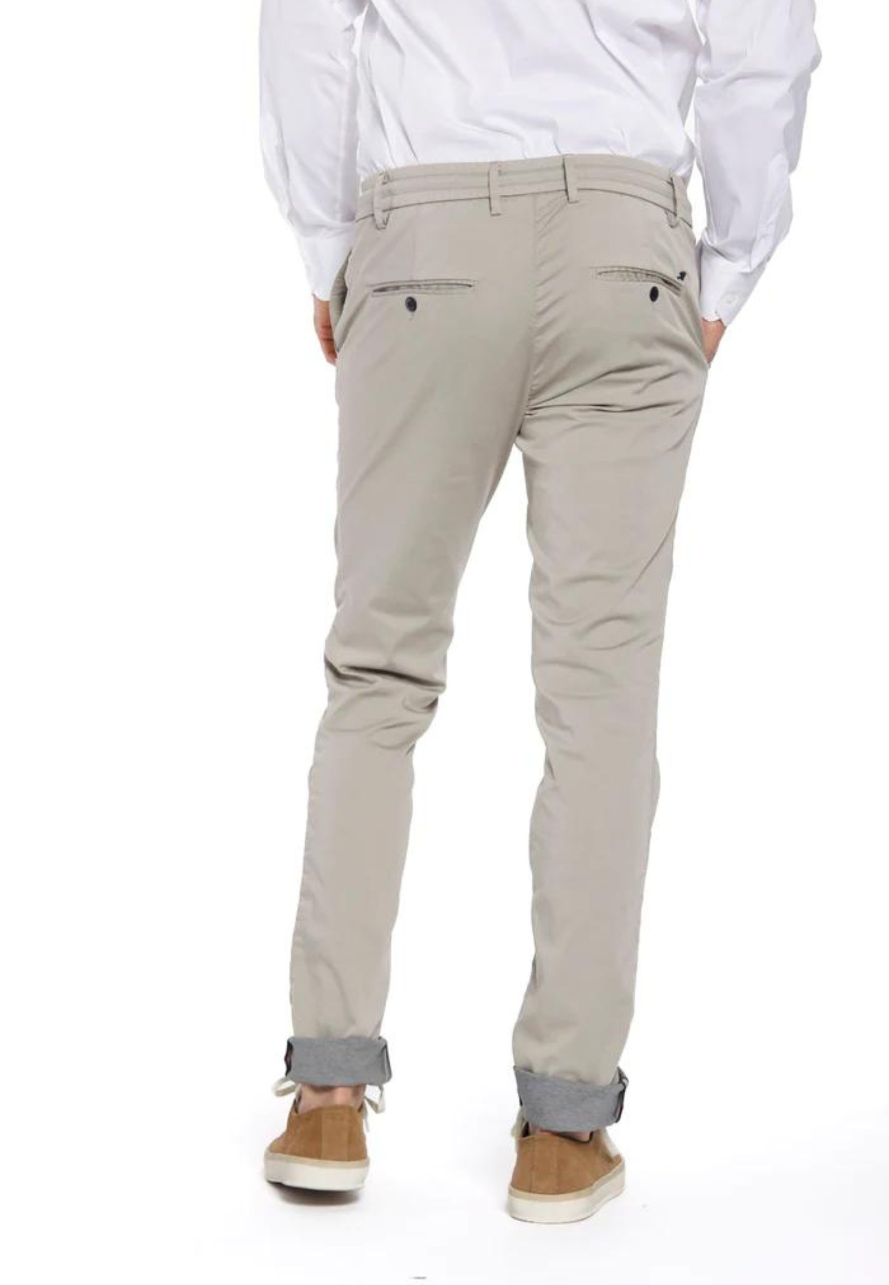 Masons  Chino Lichtgrijs Mbe097