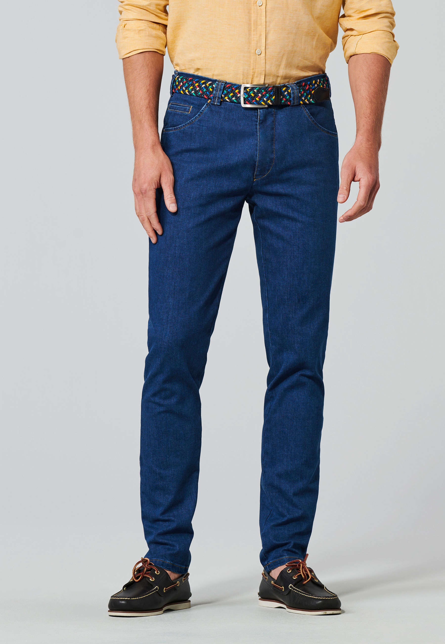 Meyer  Chino Blauw 4122 Dublin